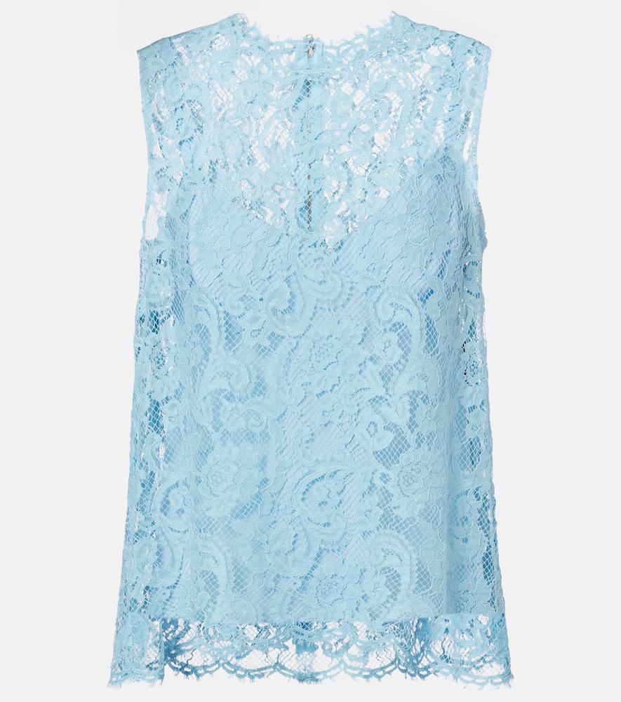 dolce & gabbana lace top
