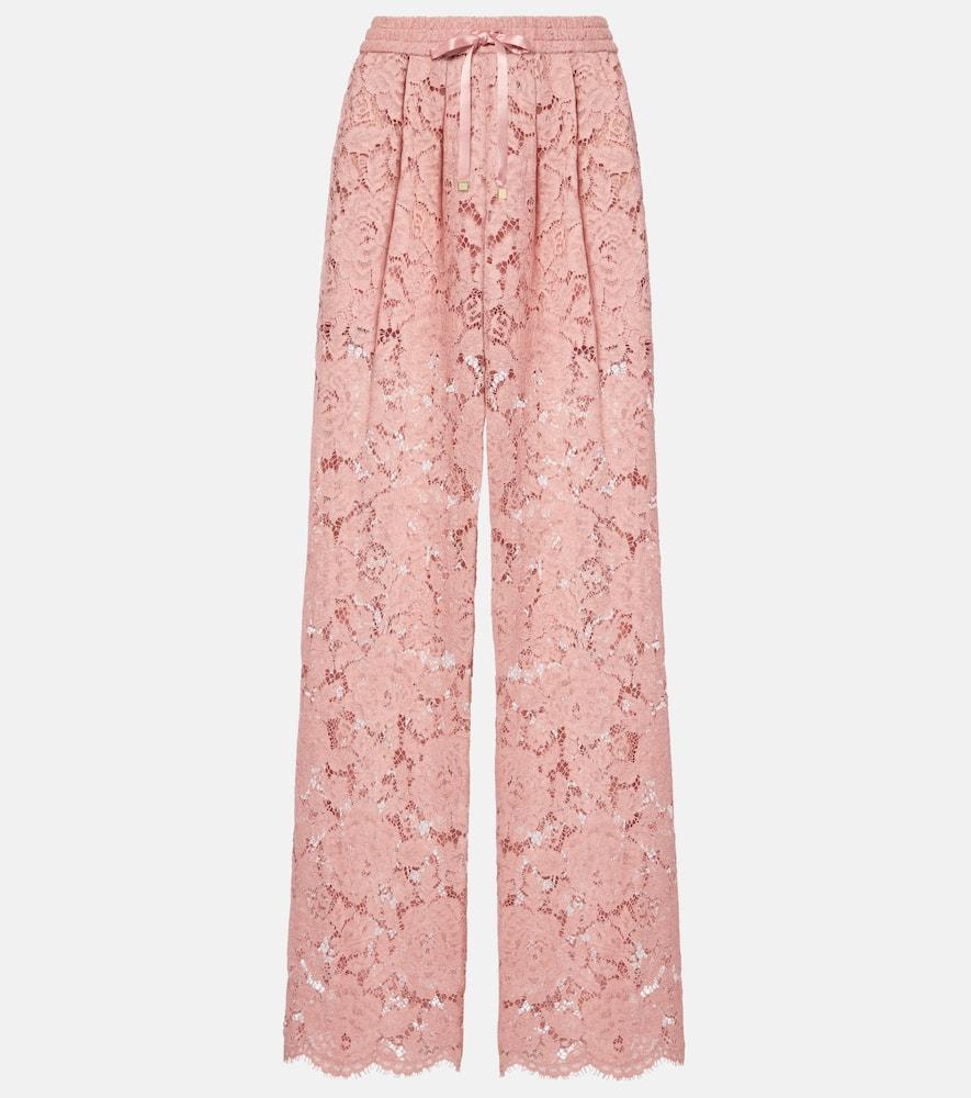 dolce & gabbana lace wide