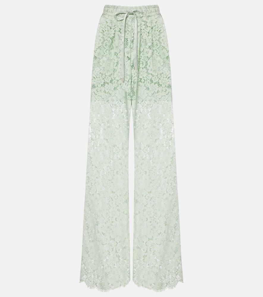 dolce & gabbana lace wide