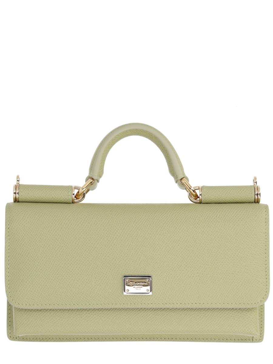 dolce & gabbana leather mini bag