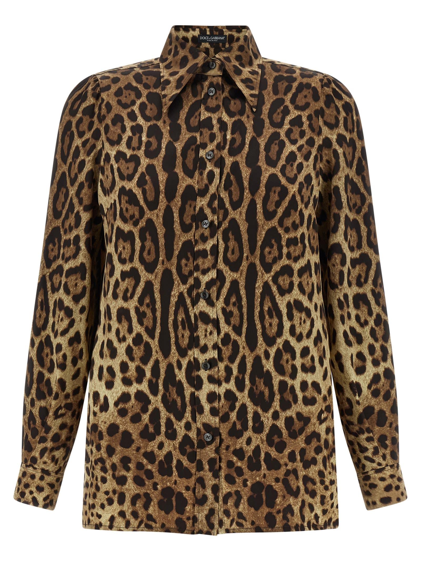 dolce & gabbana leopardo shirt