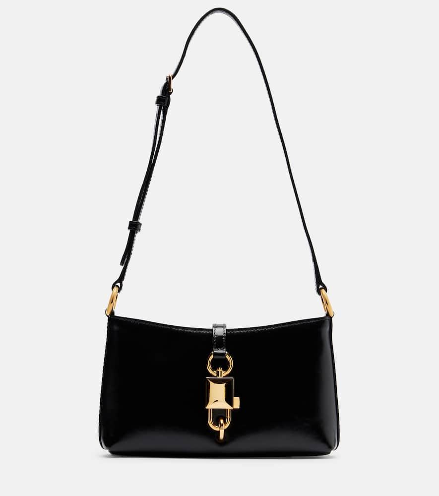 dolce & gabbana lock leather shoulder bag