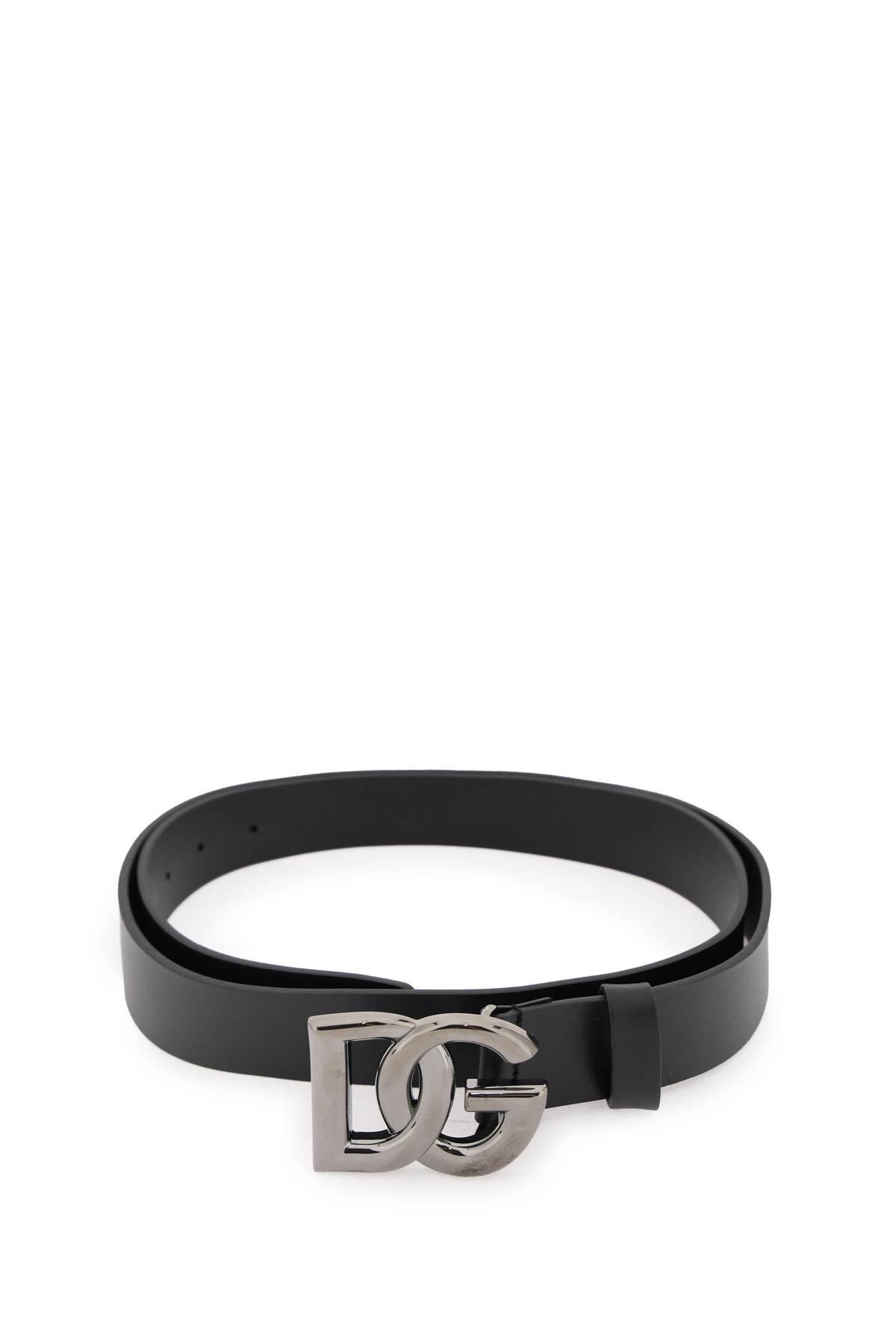 dolce & gabbana logo belt