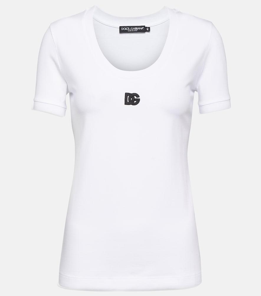 dolce & gabbana logo cotton