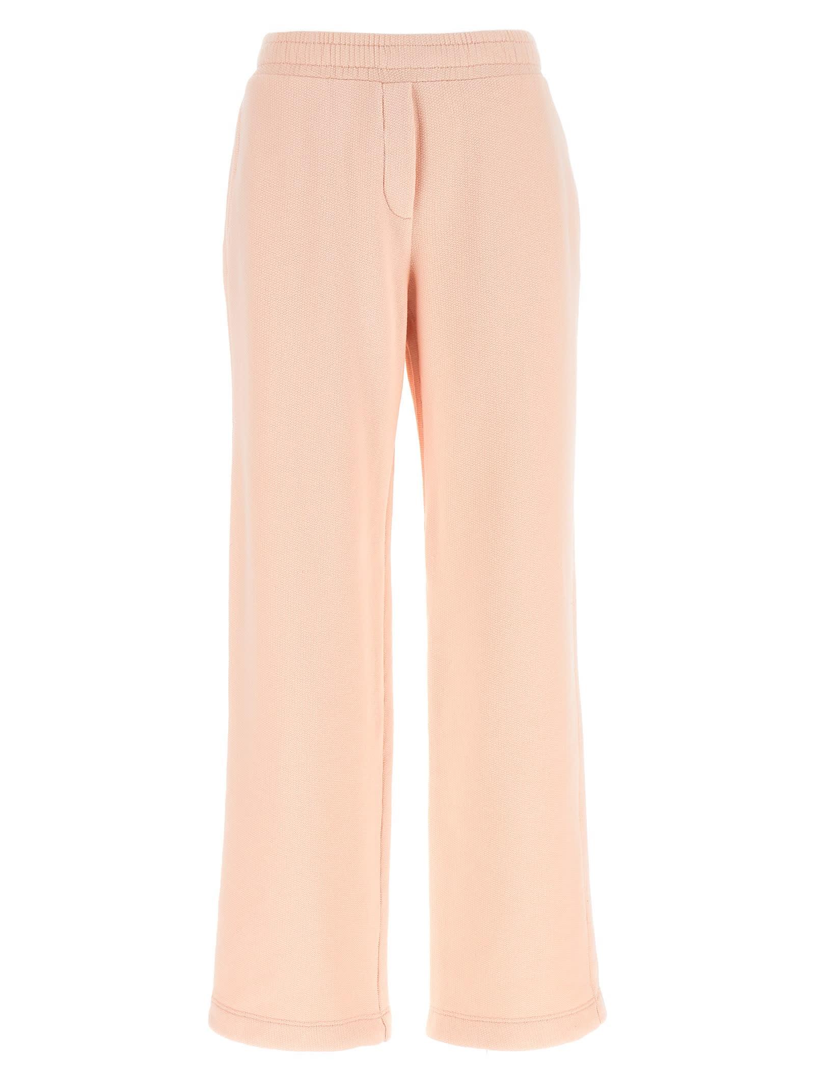 dolce & gabbana logo embroidery joggers