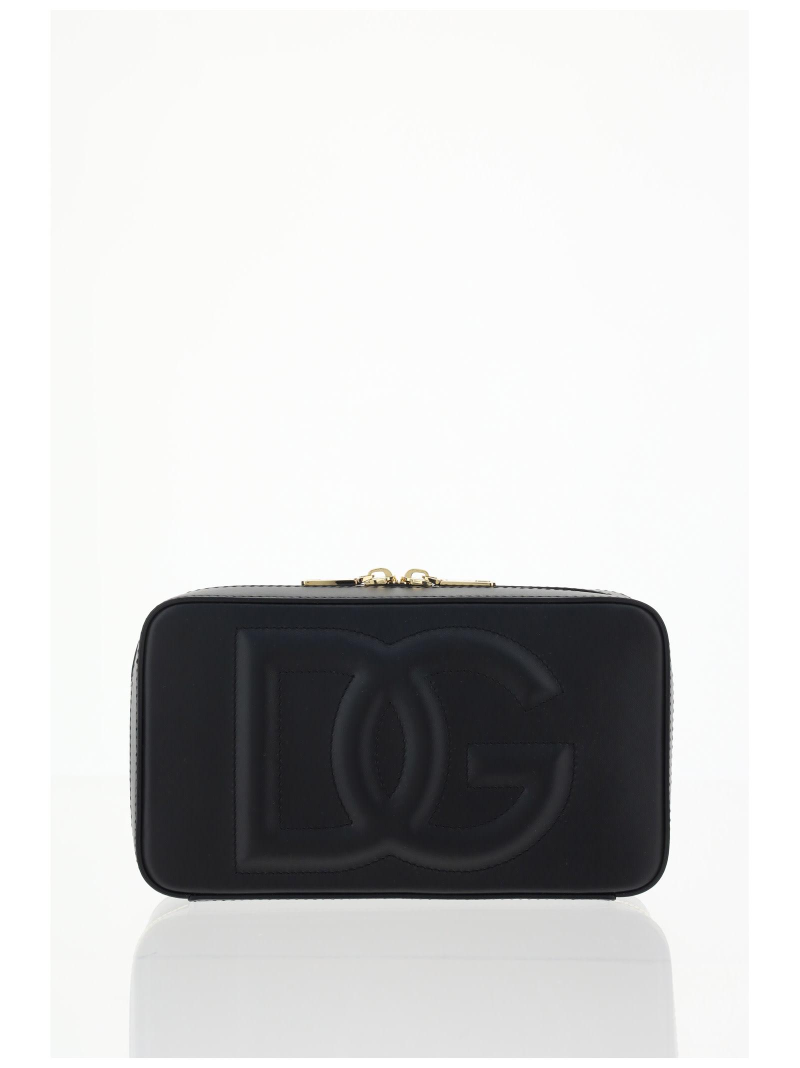 dolce & gabbana logo shoulder bag