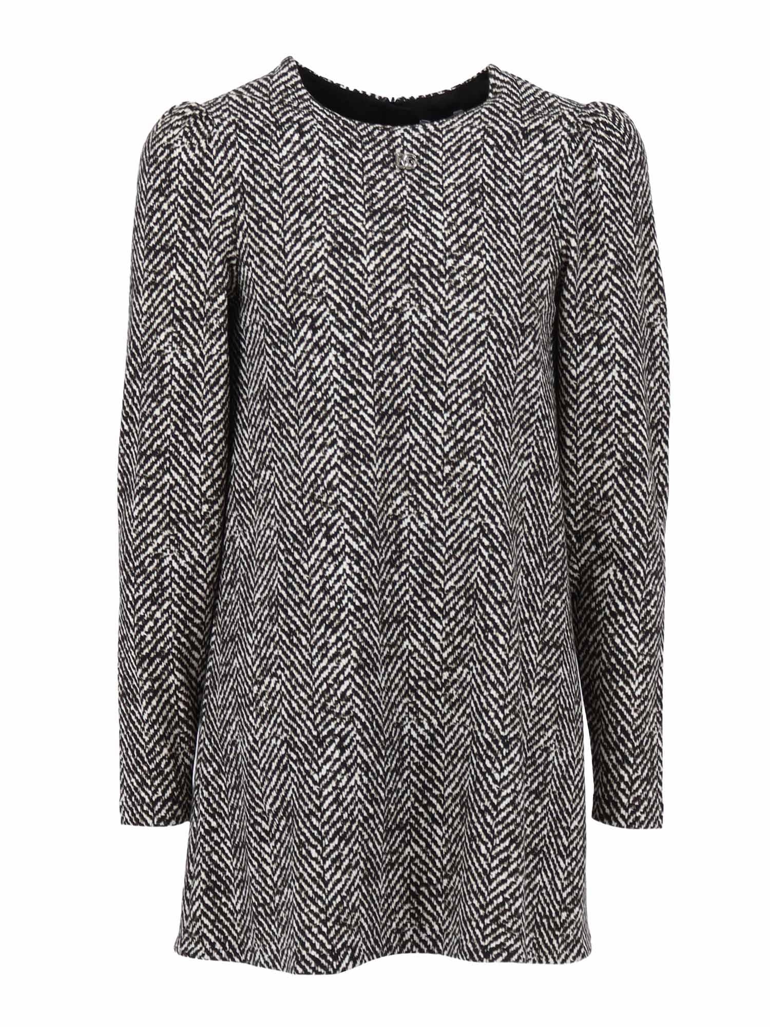 dolce & gabbana long sleeves dress