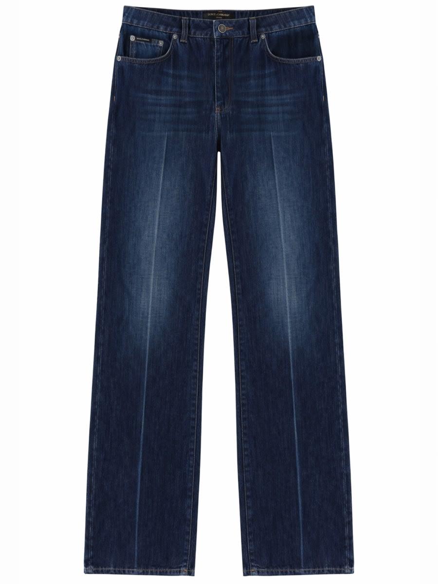 dolce & gabbana low-rise jeans