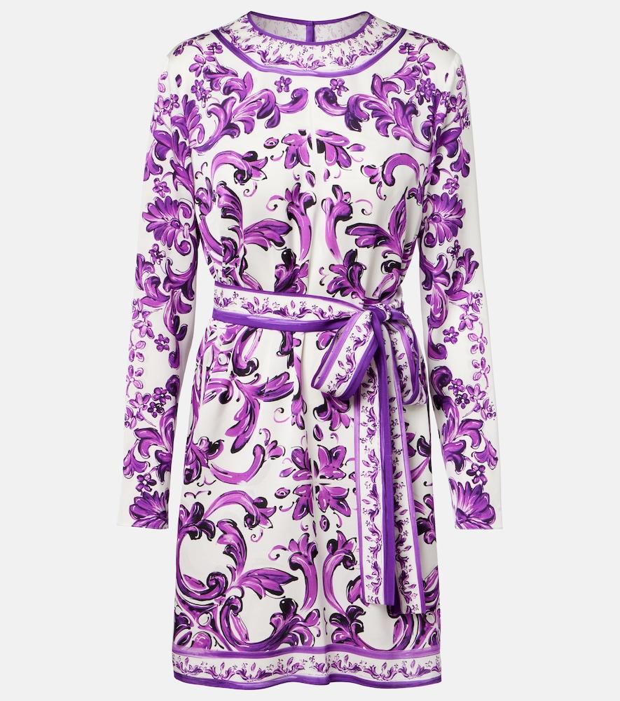 dolce & gabbana majolica silk