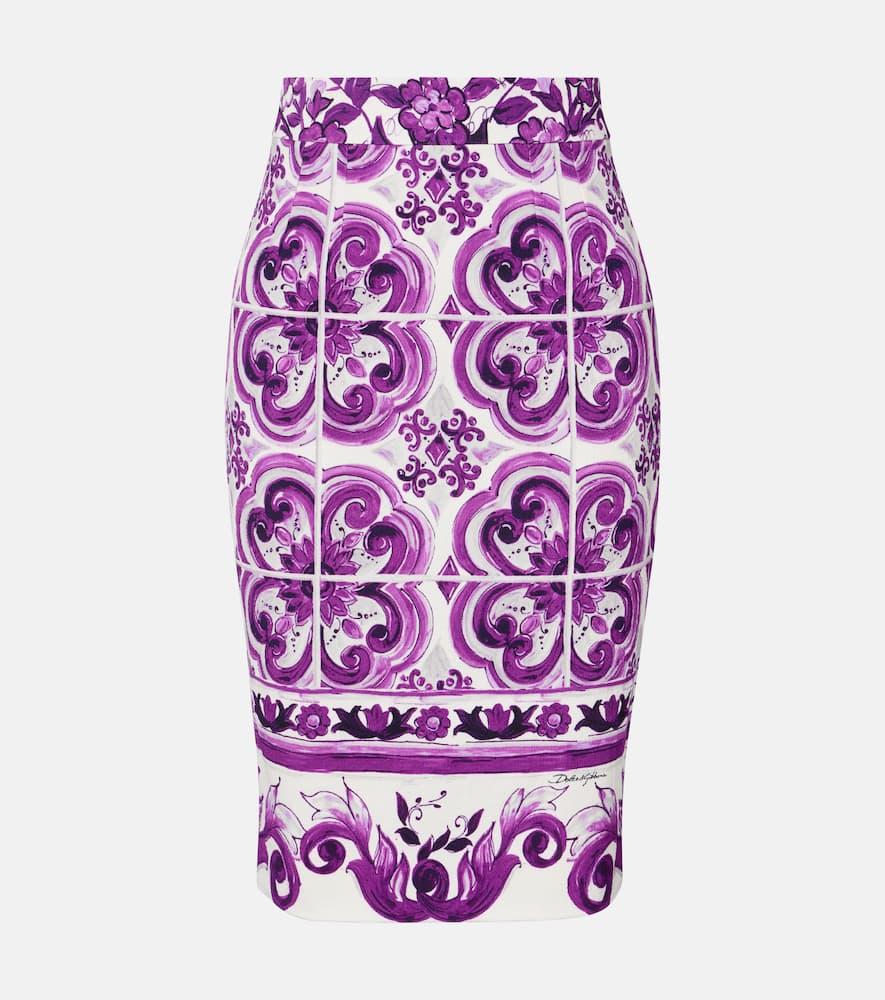 dolce & gabbana majolica silk