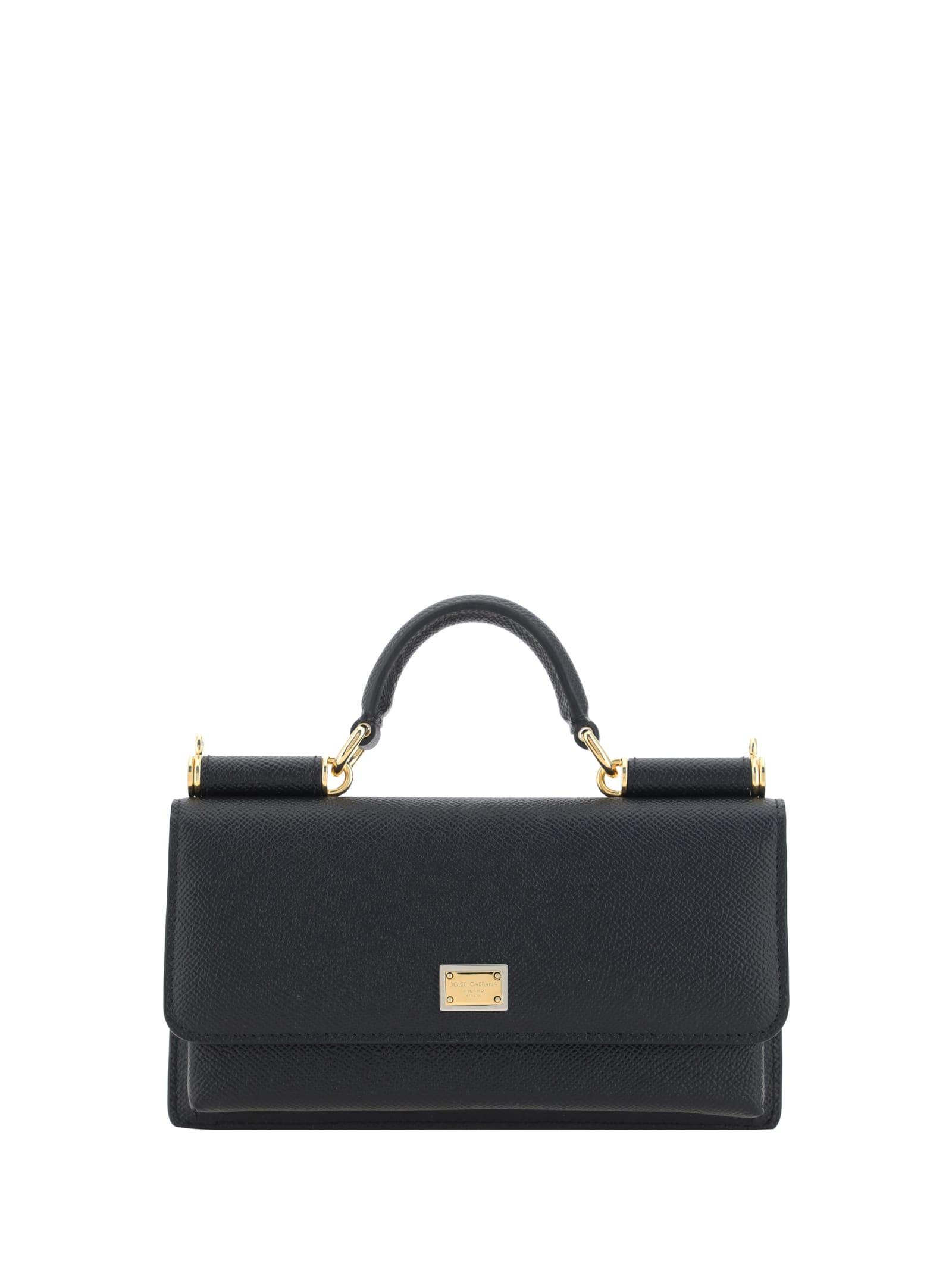 dolce & gabbana micro sicily shoulder bag