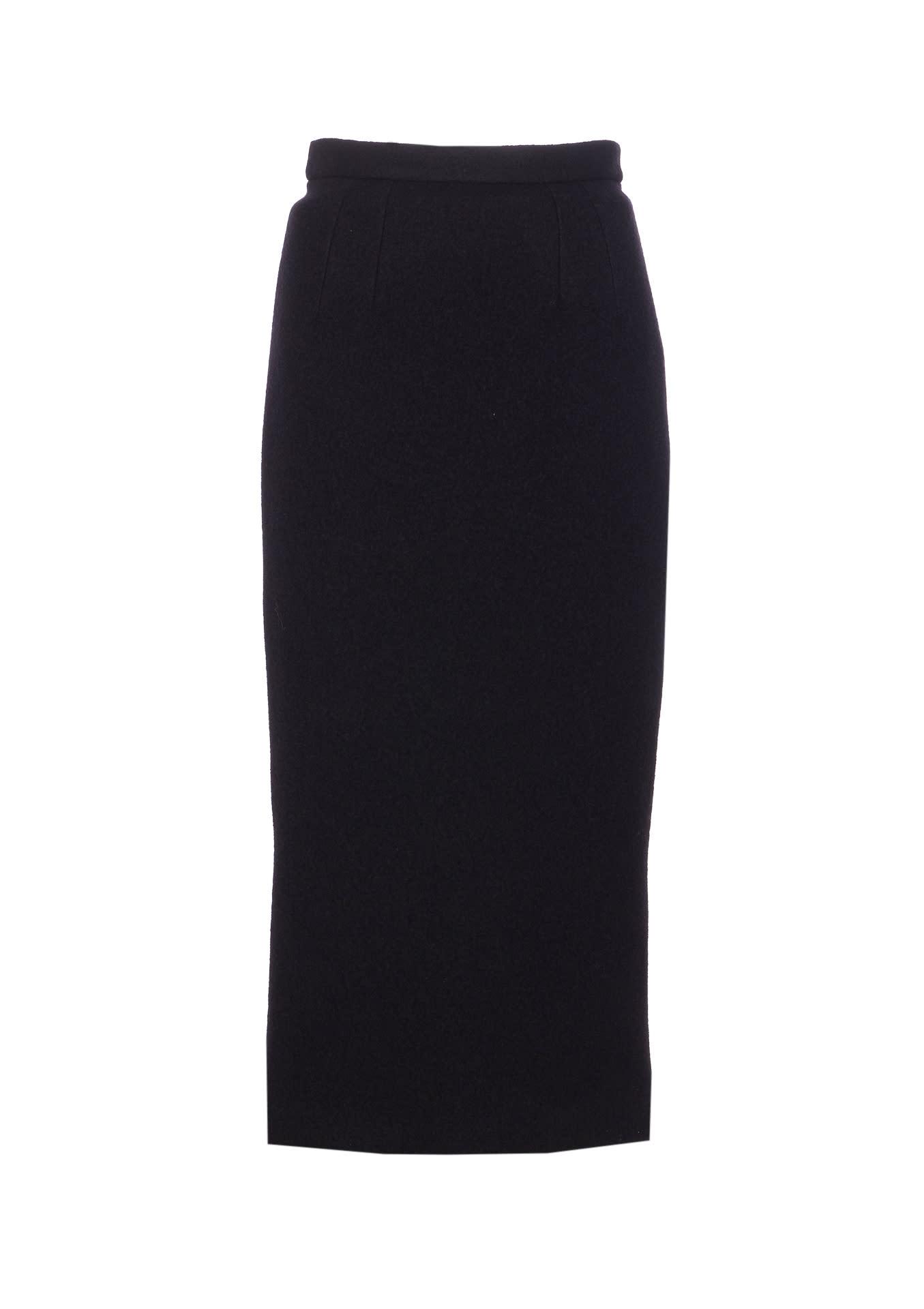 dolce & gabbana midi skirt