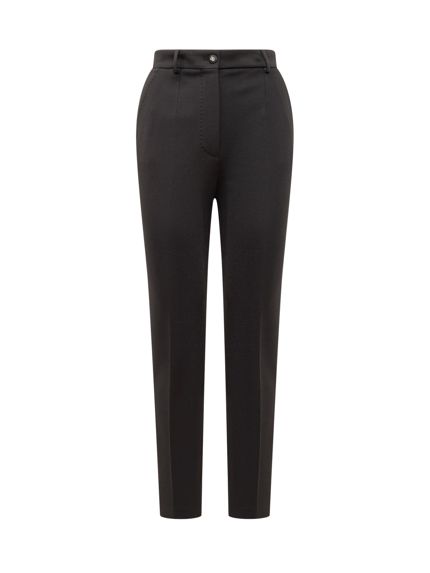 dolce & gabbana milano stitch trousers