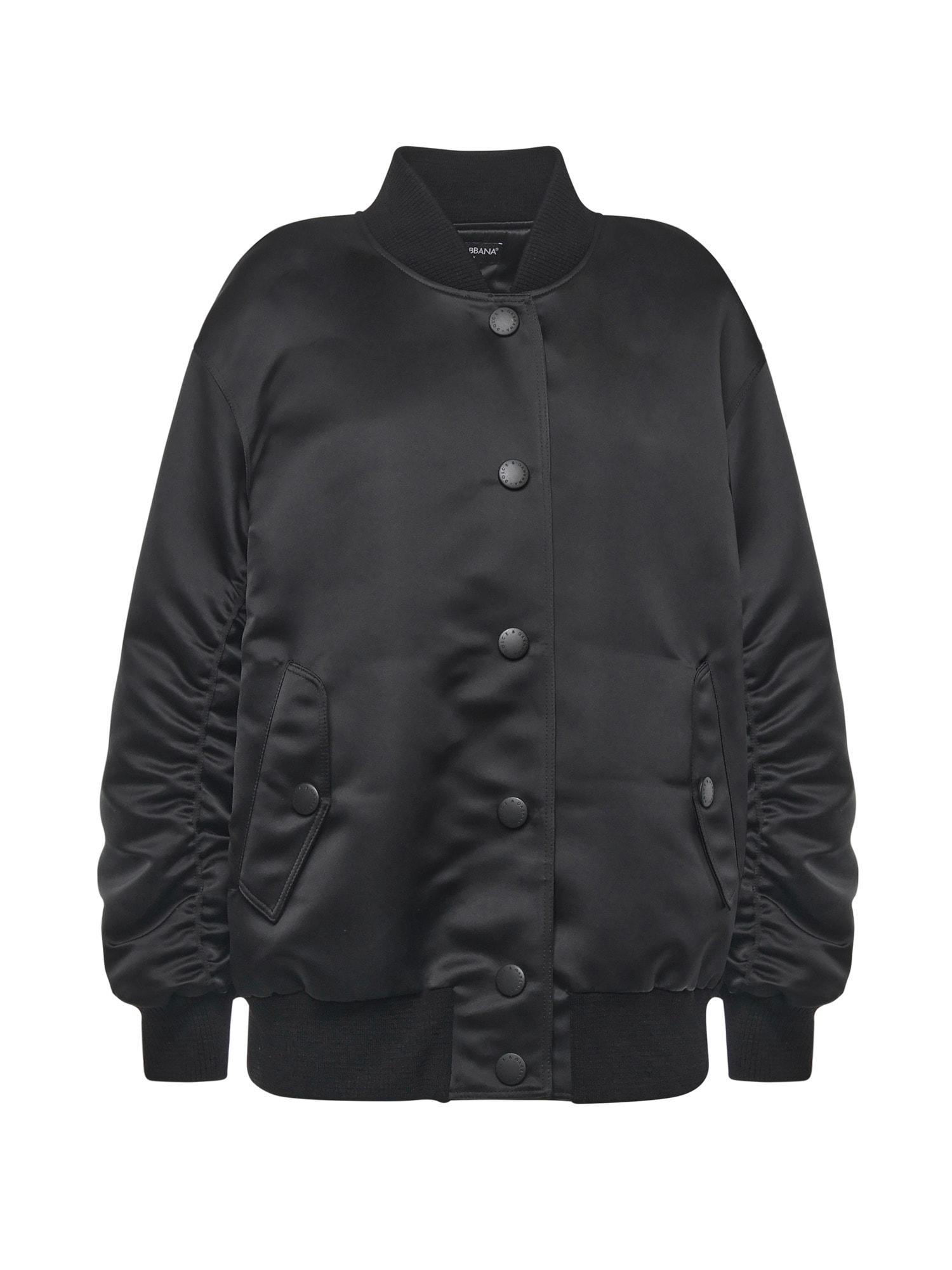 dolce & gabbana oversized jacket with embossed print