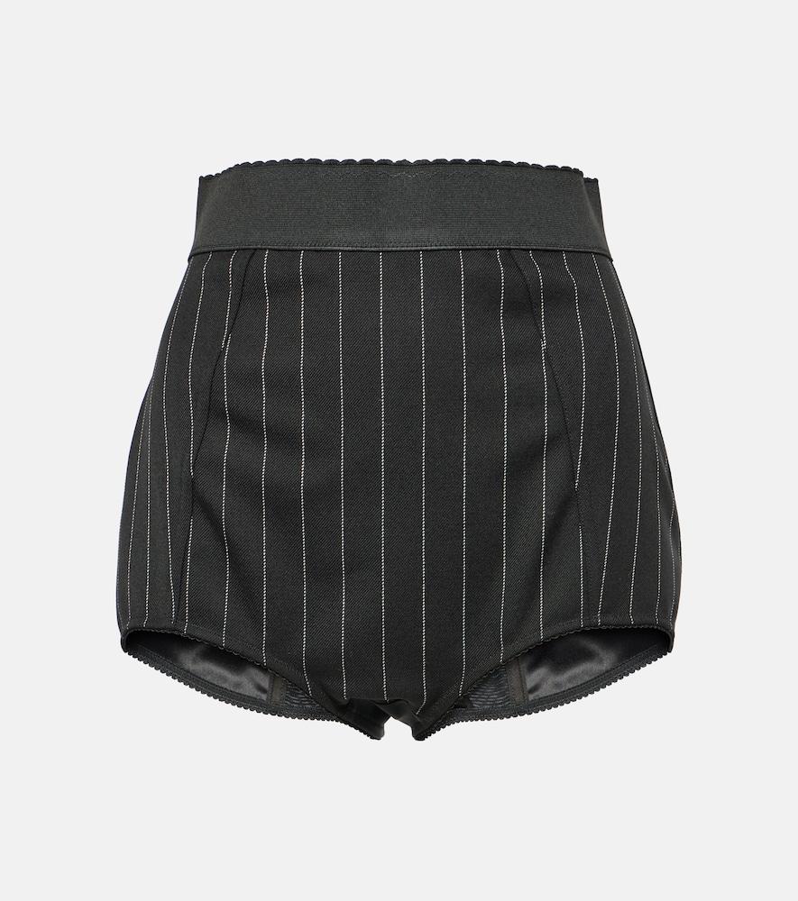 dolce & gabbana pinstripe wool