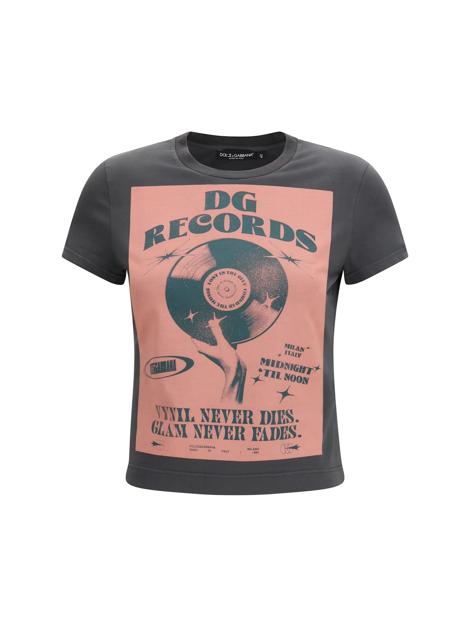 dolce & gabbana printed jersey t-shirt