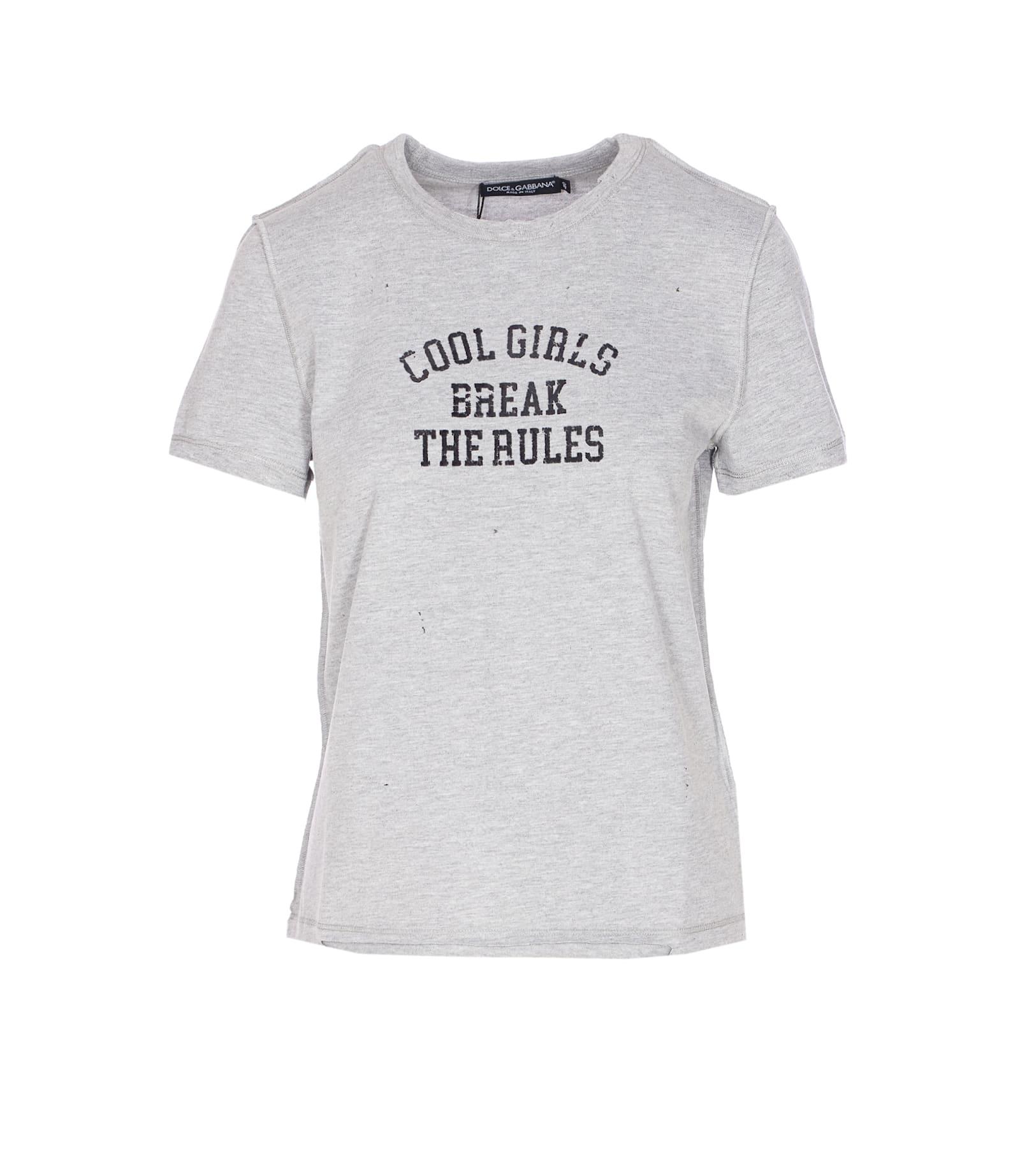 dolce & gabbana printed t-shirt