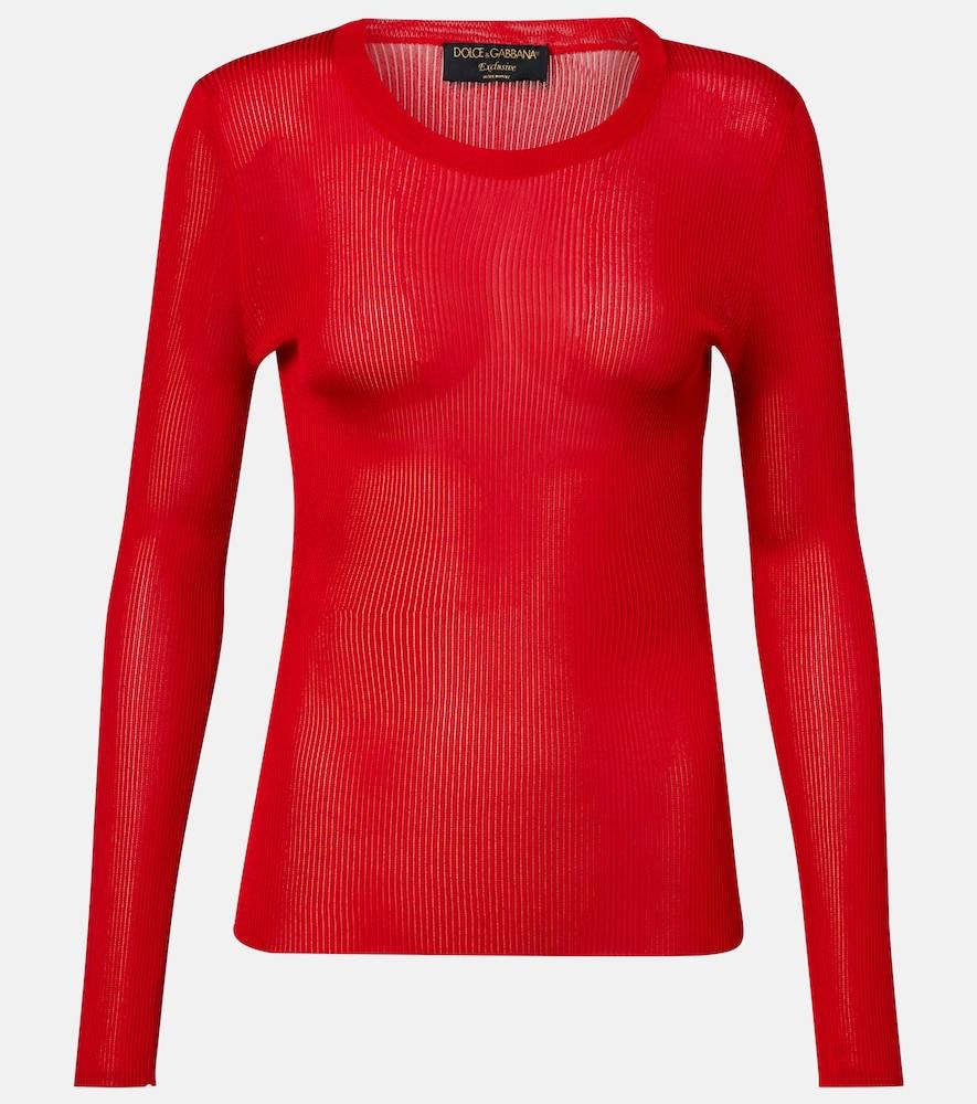 dolce & gabbana ribbed