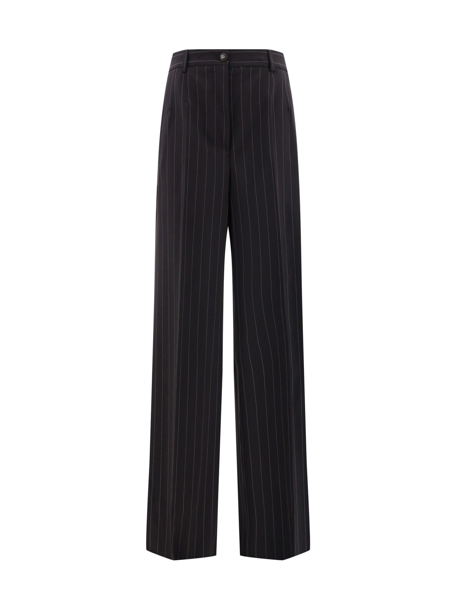 dolce & gabbana rigato pants
