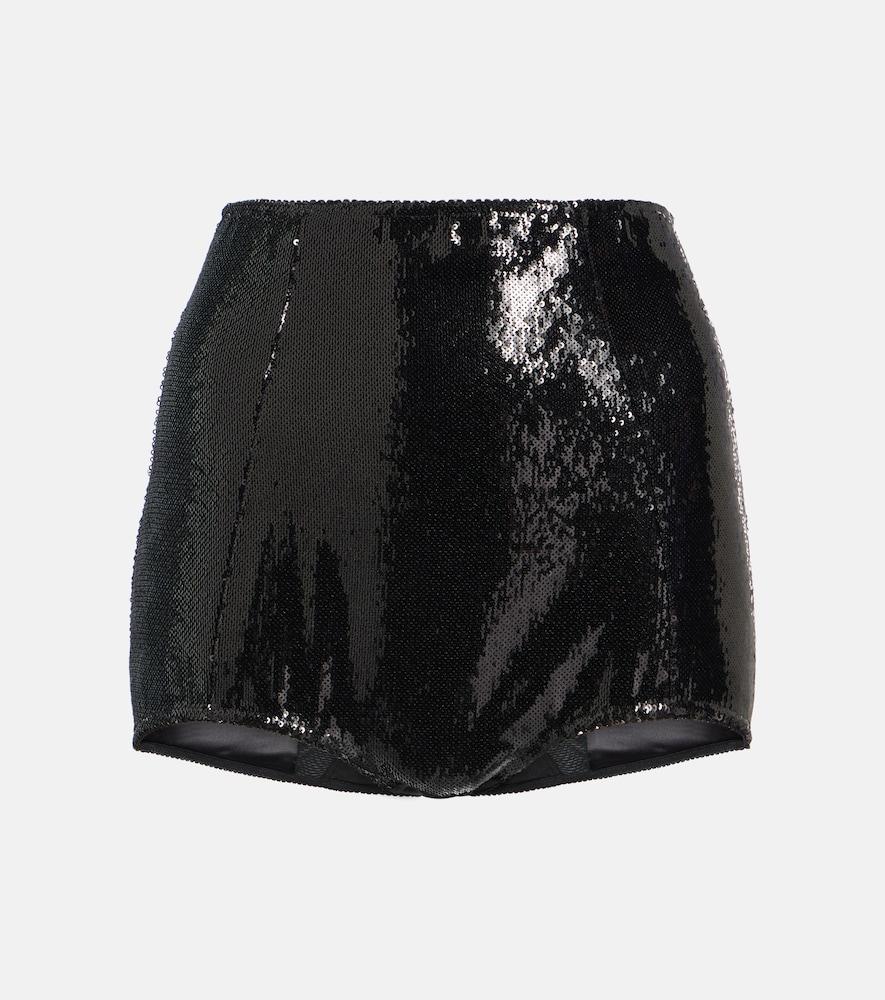 dolce & gabbana sequined high