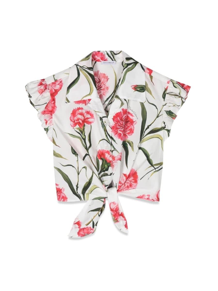 dolce & gabbana shirt s/m carnations