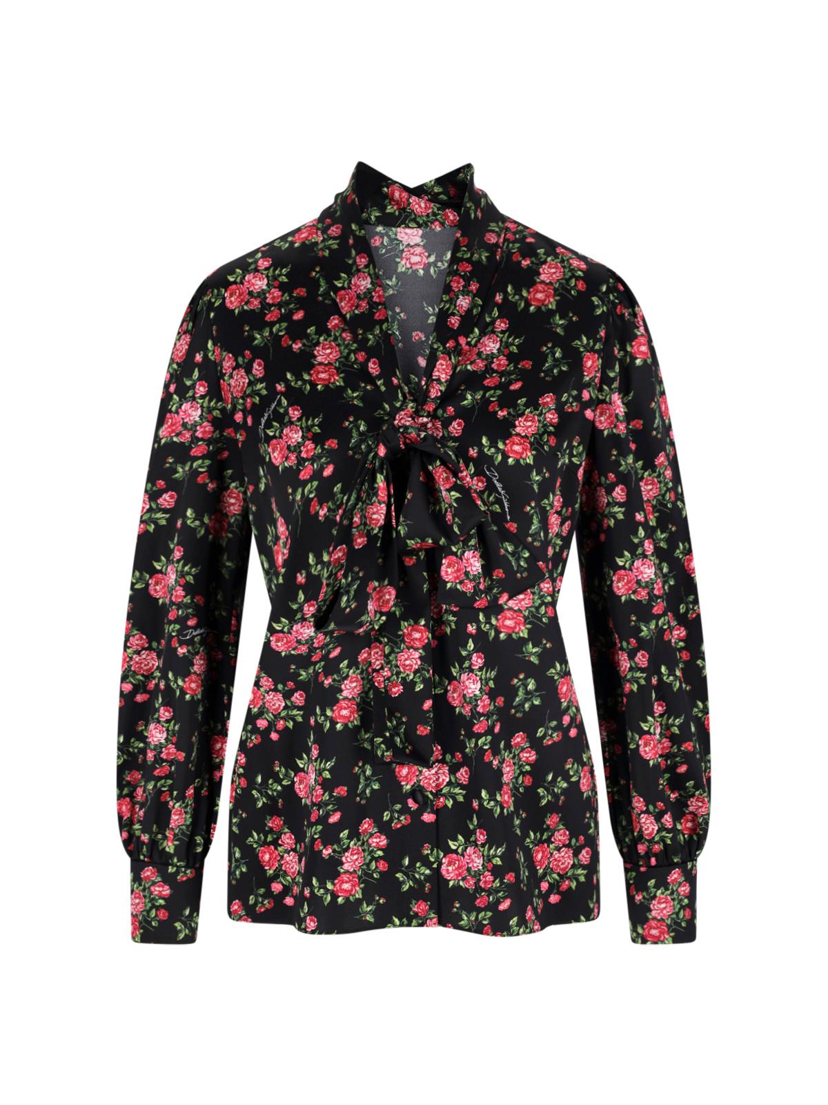 dolce & gabbana shirts multicolour silk - women