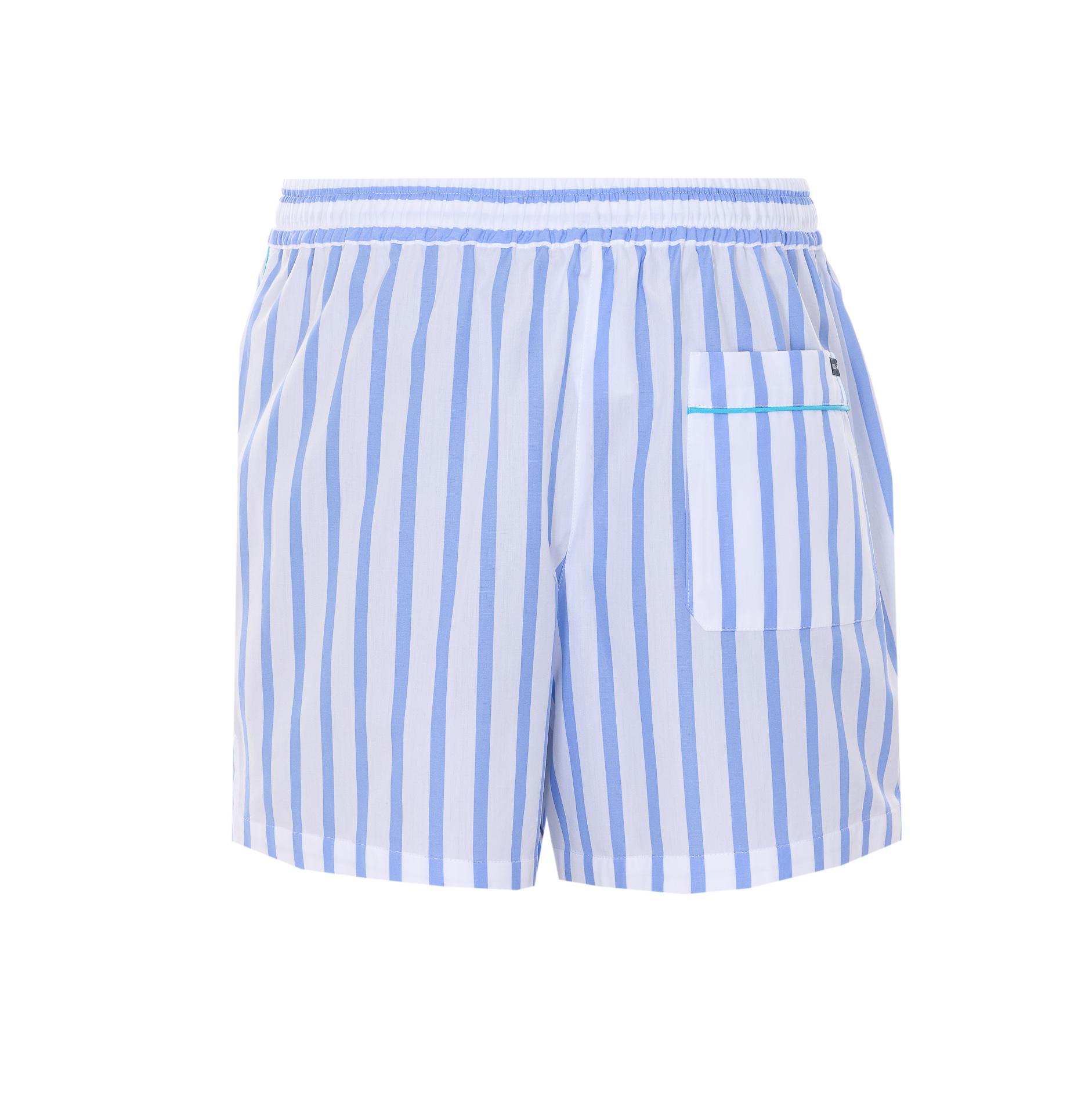 dolce & gabbana shorts blue cotton - women