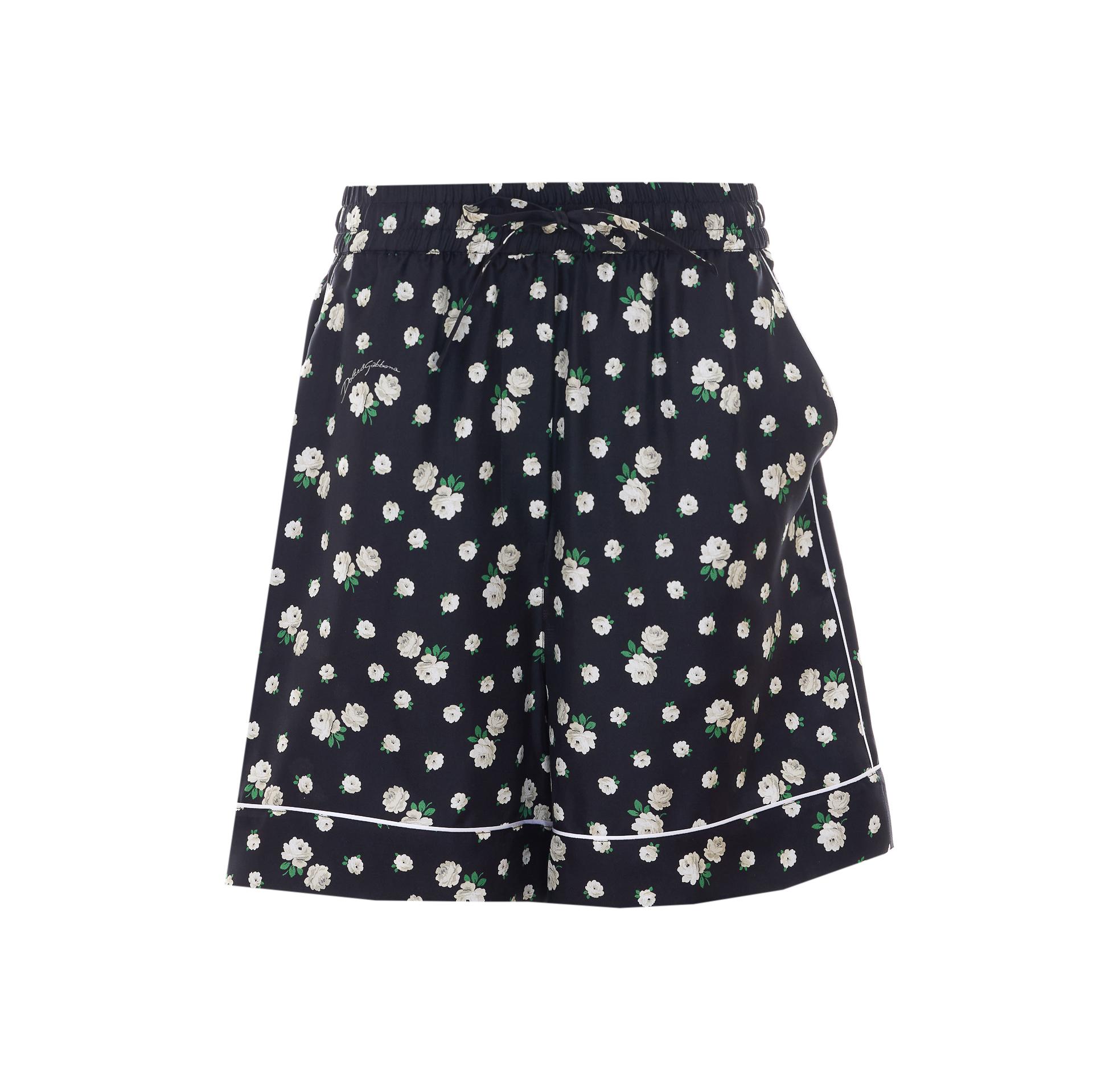dolce & gabbana shorts silk - women