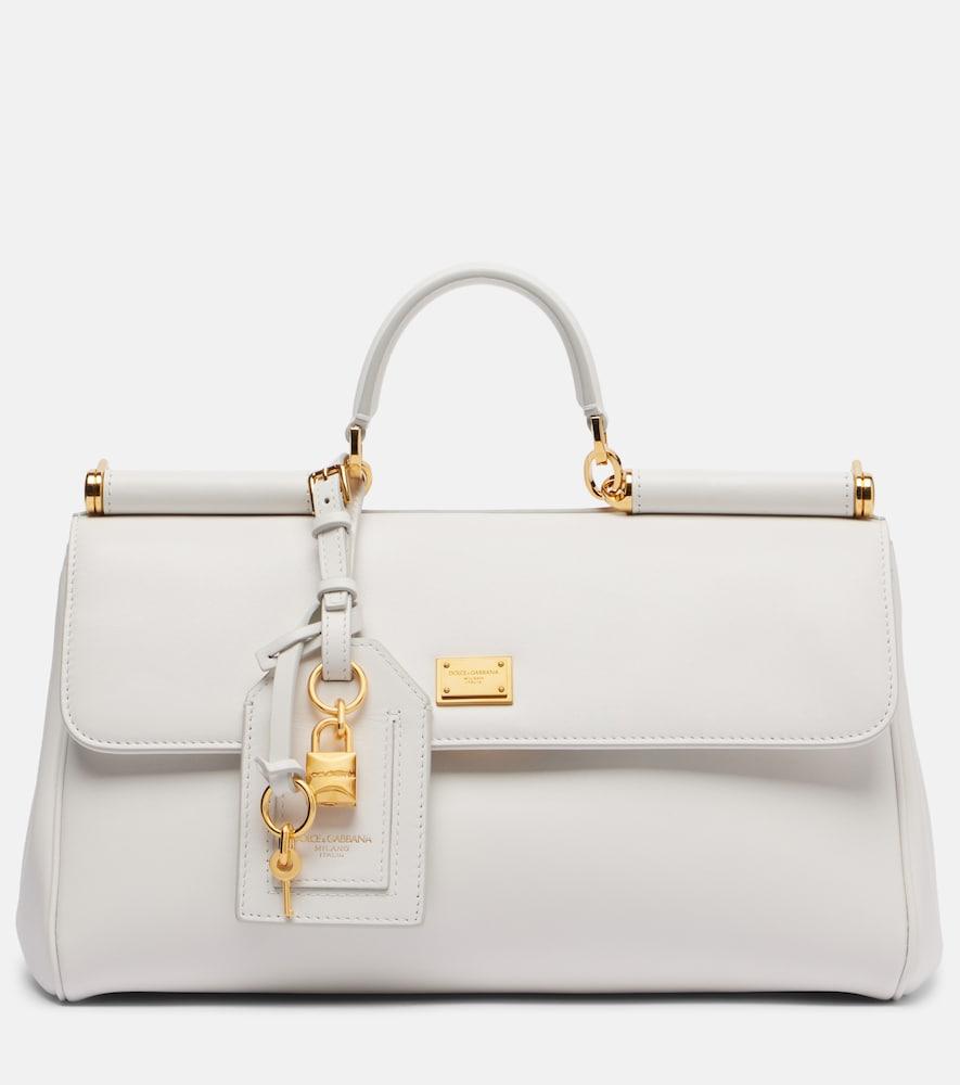 dolce & gabbana sicily medium leather top