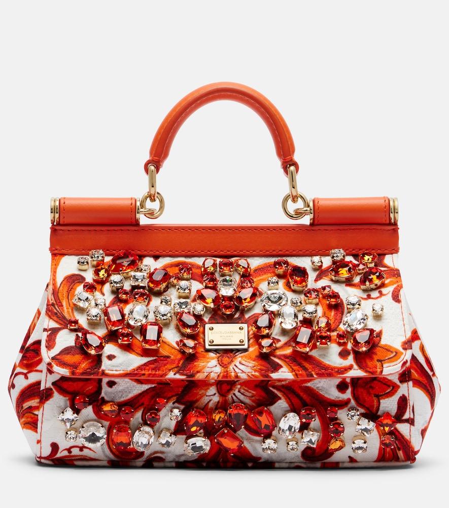 dolce & gabbana sicily mini embellished top