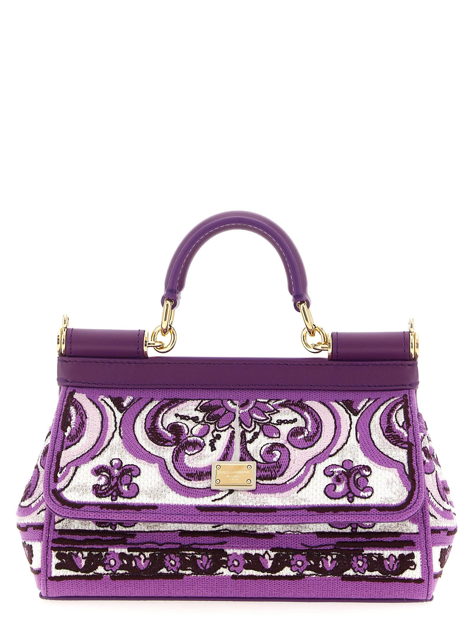 dolce & gabbana sicily small handbag