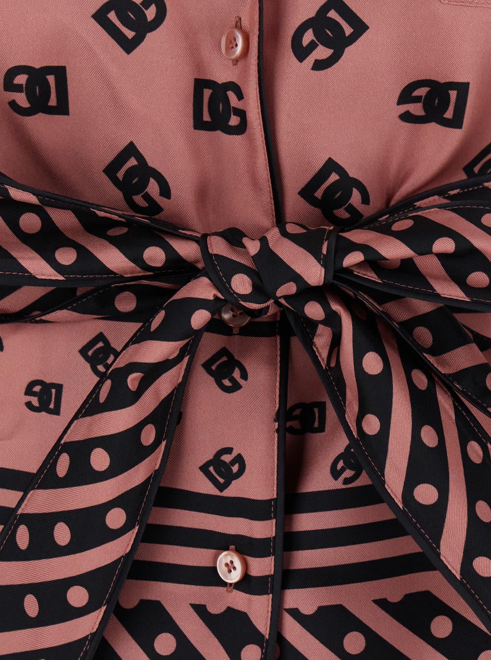 dolce & gabbana silk shirt