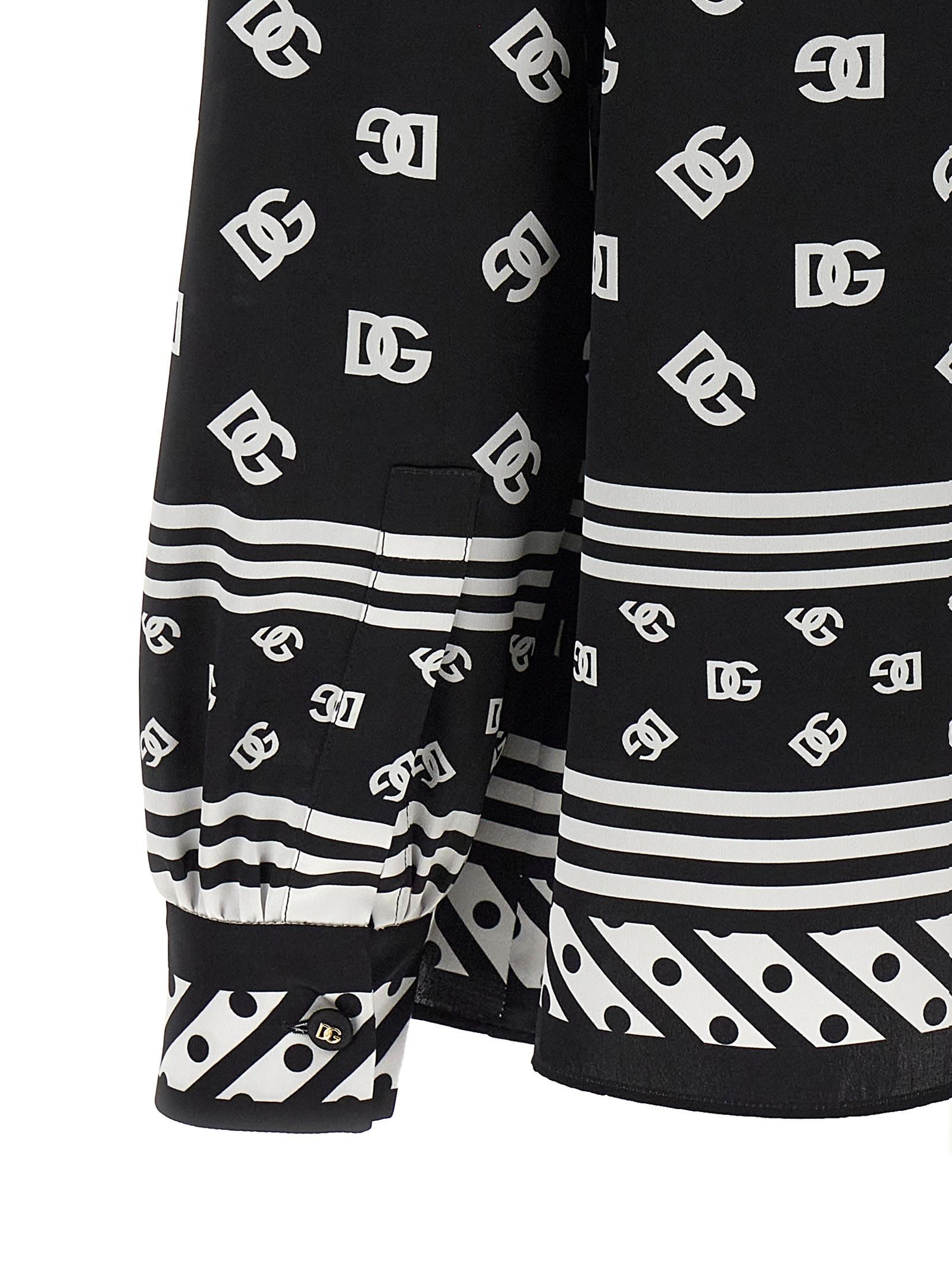 dolce & gabbana silk shirt