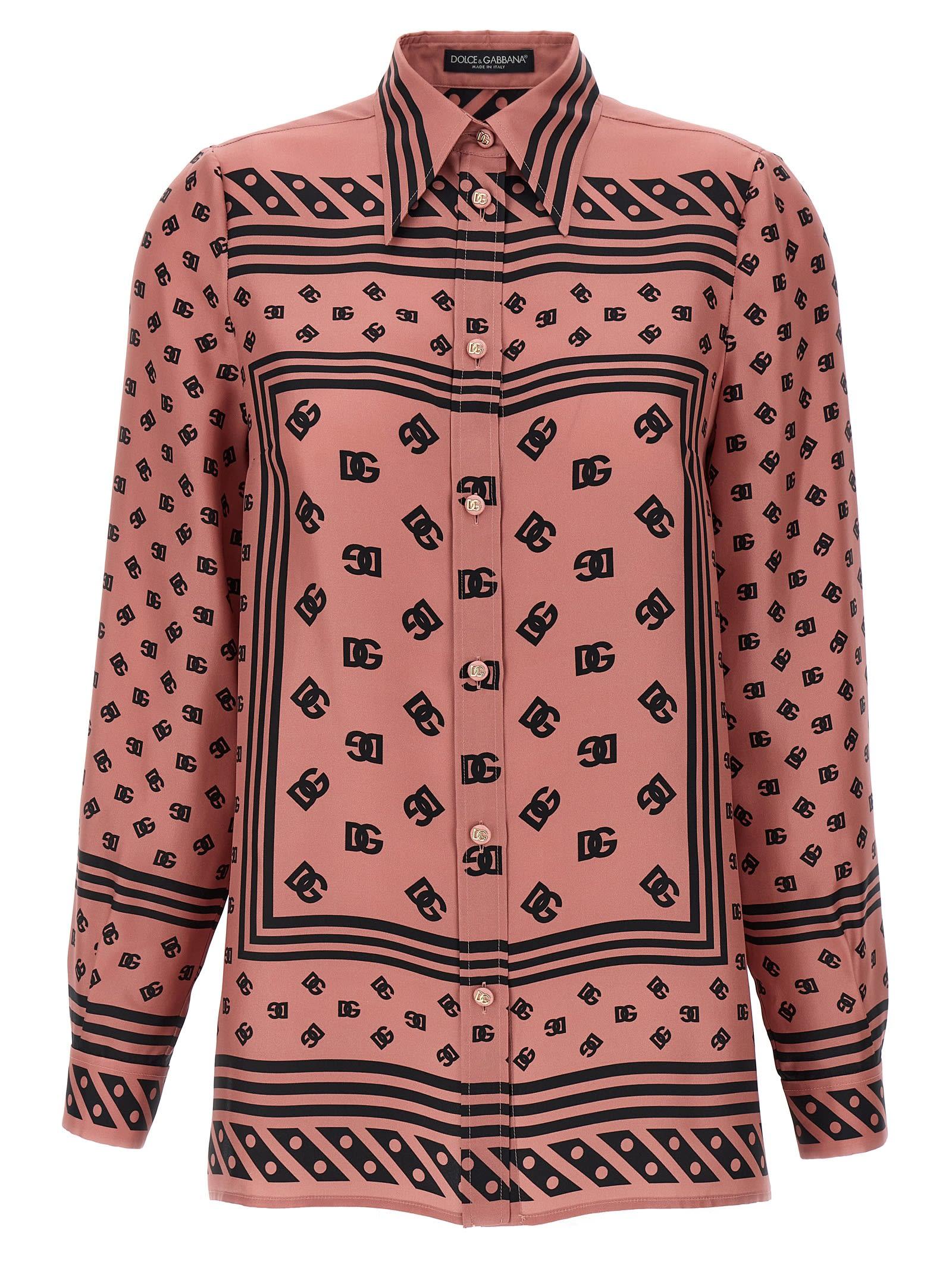 dolce & gabbana silk shirt