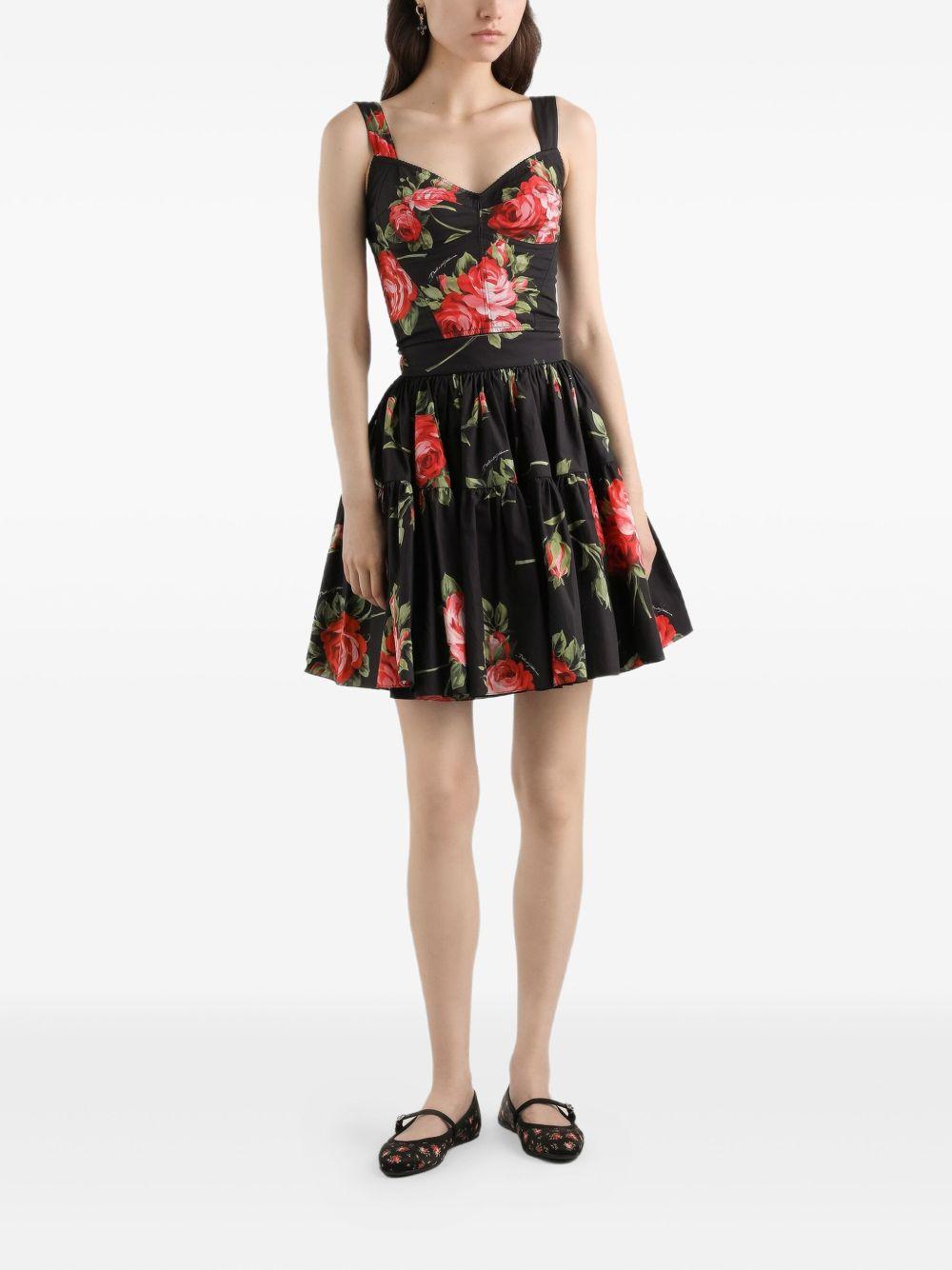 dolce & gabbana skirts black cotton - women