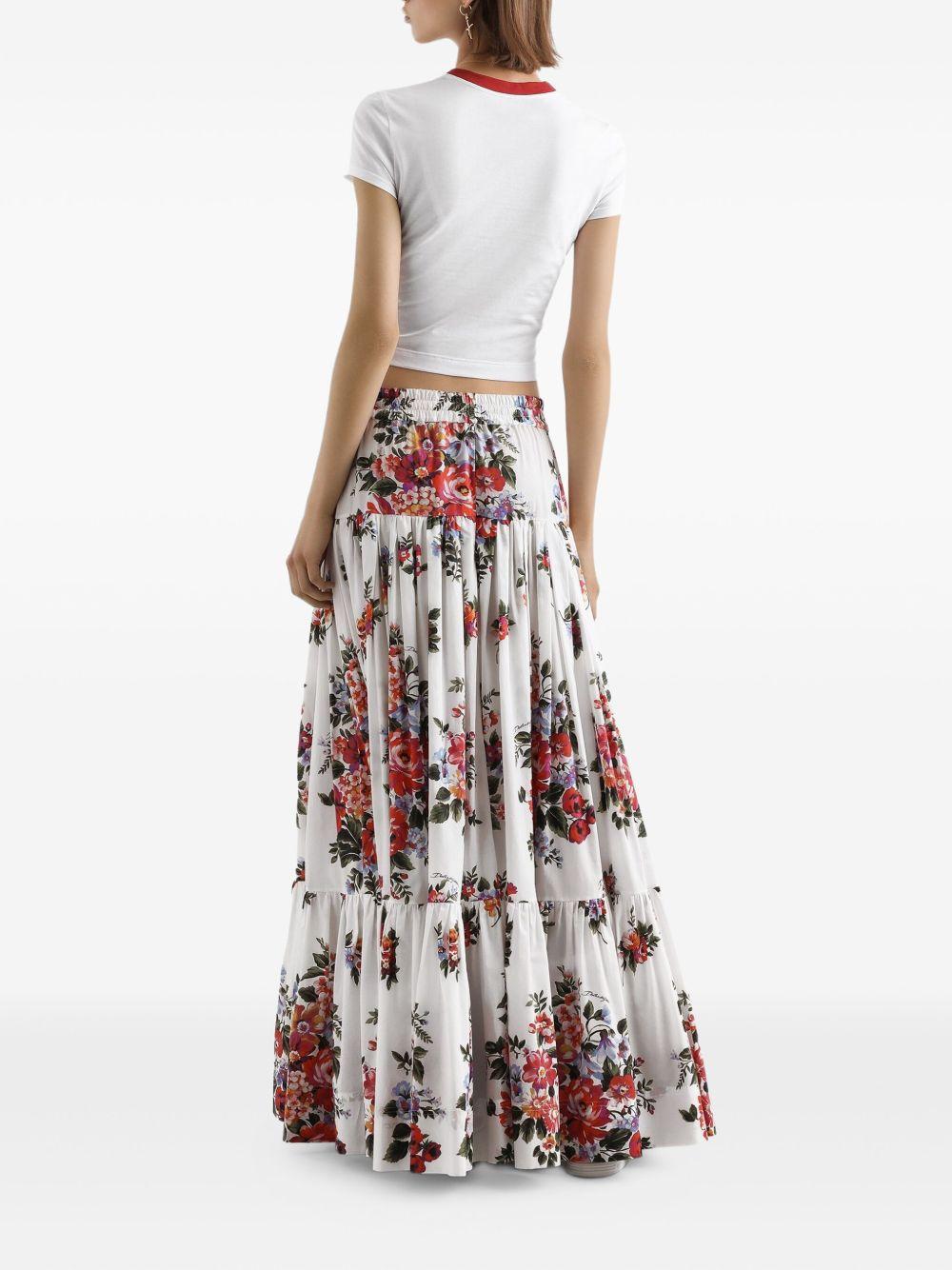dolce & gabbana skirts white cotton - women