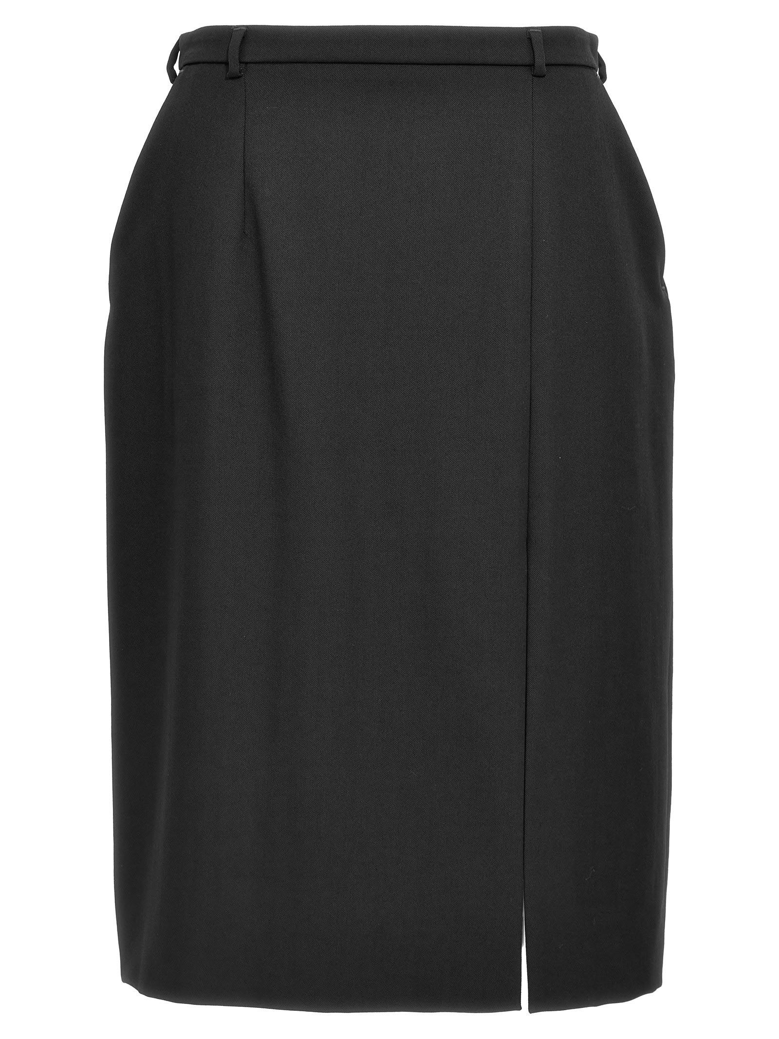 dolce & gabbana slit skirt