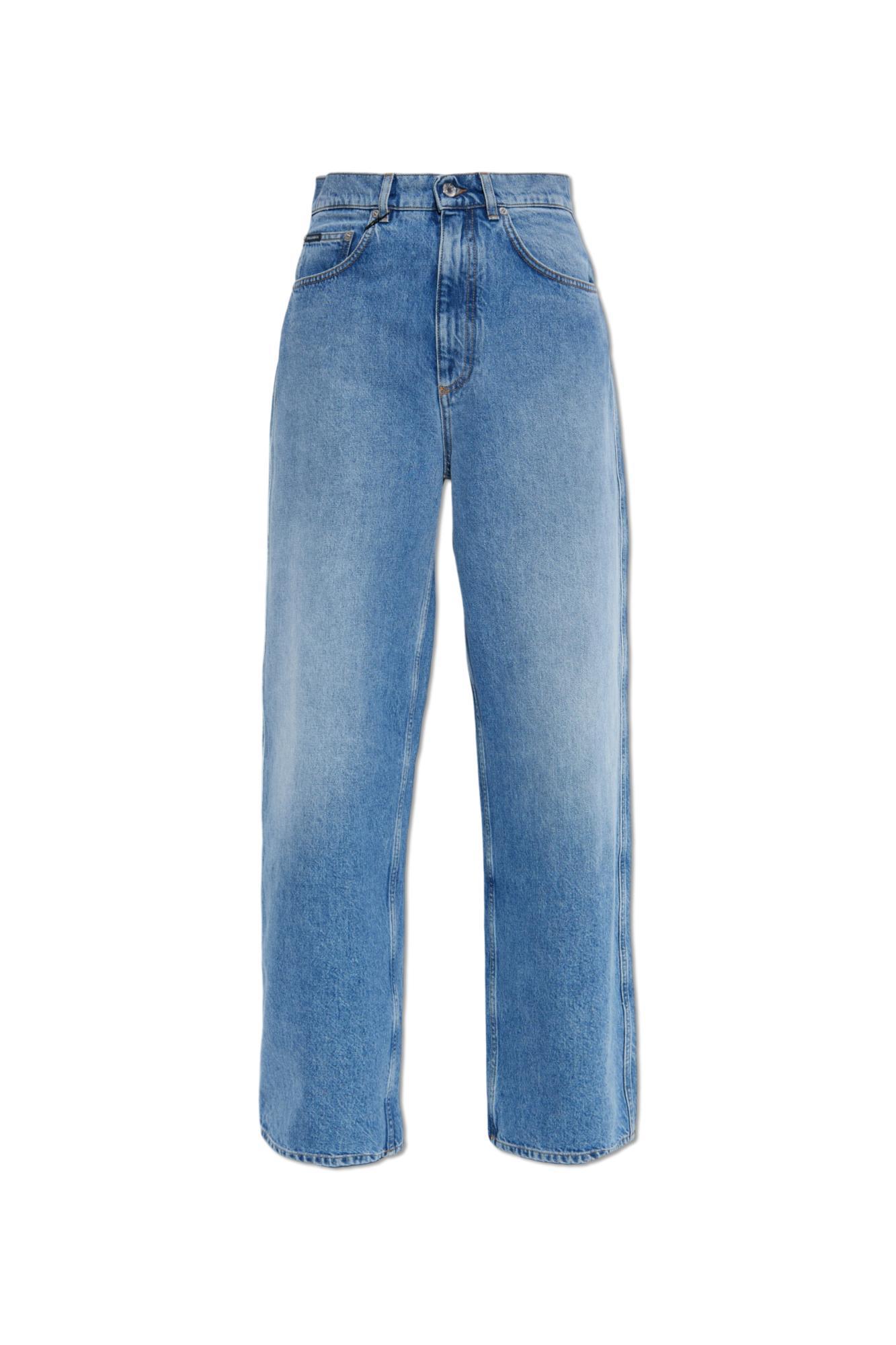 dolce & gabbana straight-leg jeans