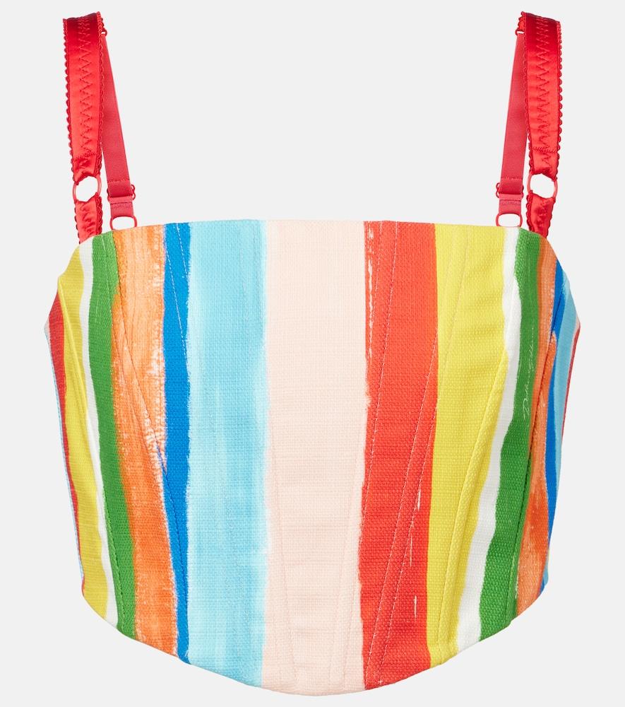 dolce & gabbana striped cotton