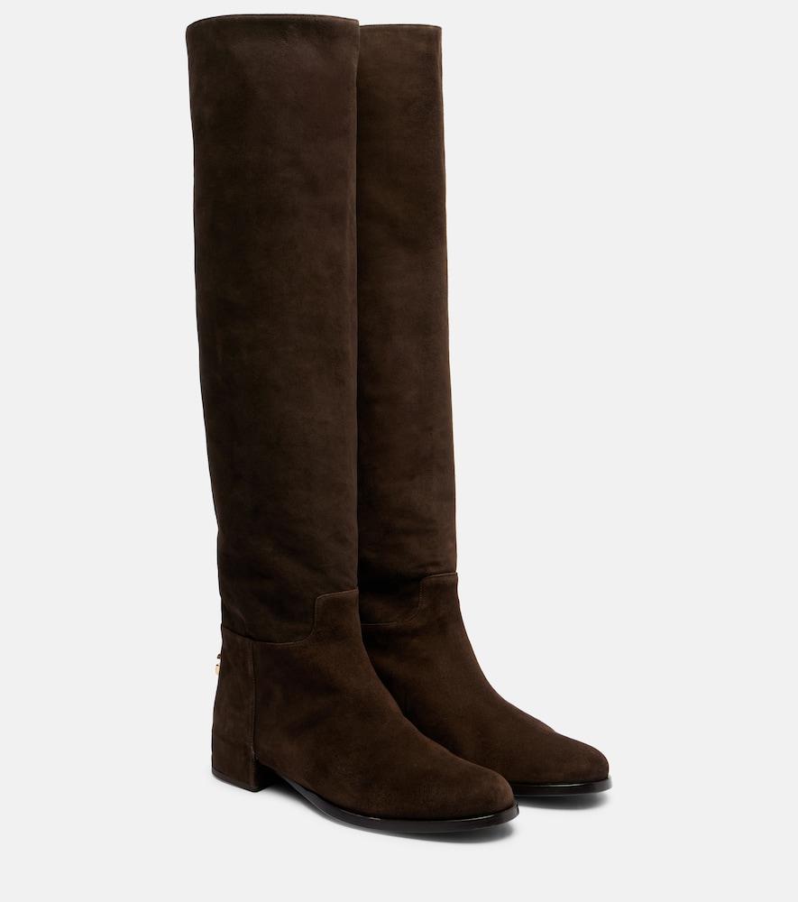 dolce & gabbana suede over