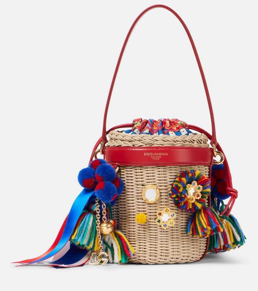 dolce & gabbana taormina carla medium bucket bag