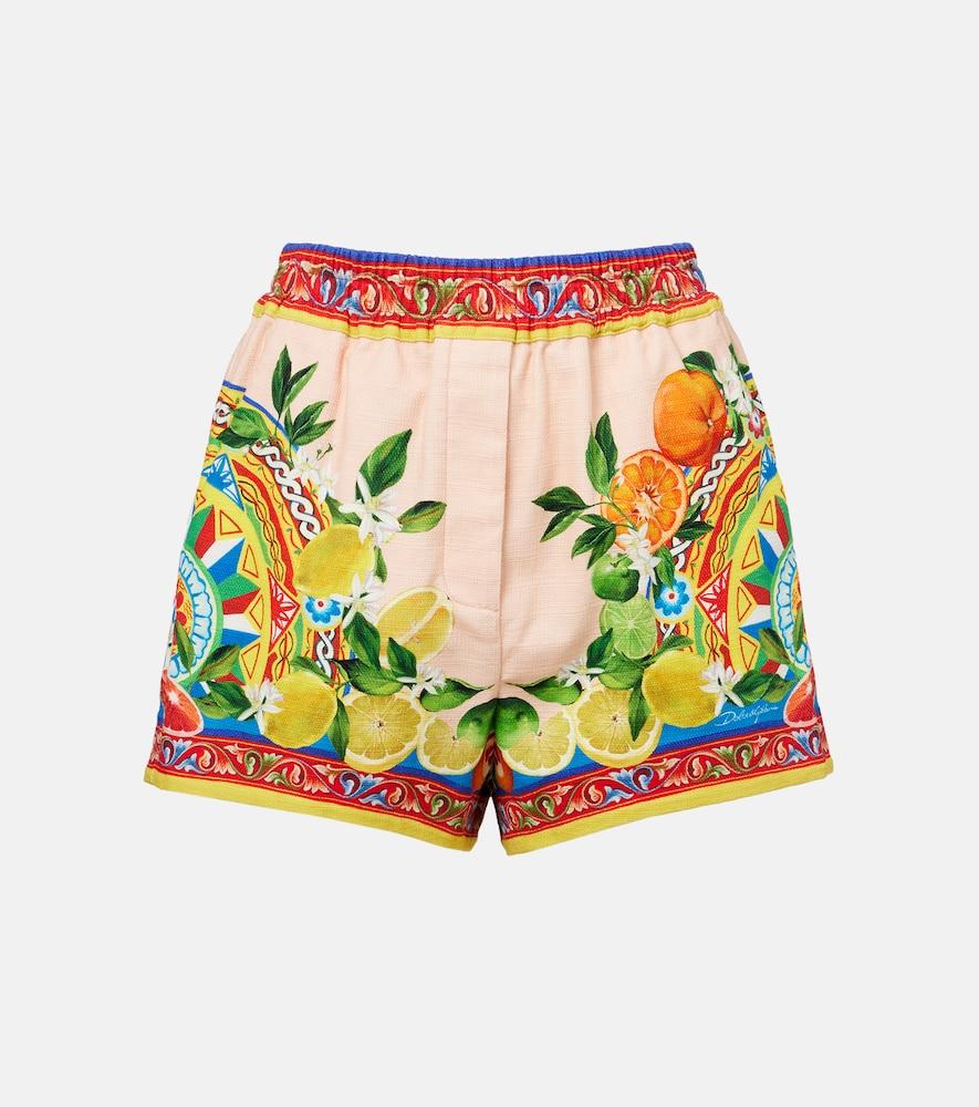 dolce & gabbana taormina printed cotton