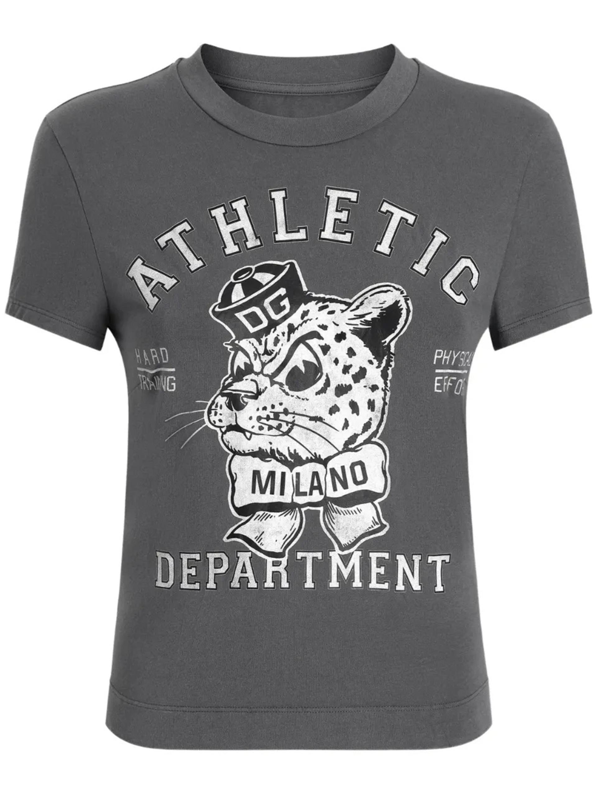 dolce & gabbana tshirt m-c grey t-shirt - women
