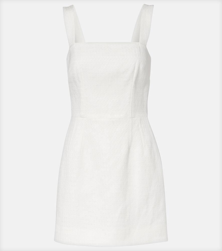 dolce & gabbana twill minidress