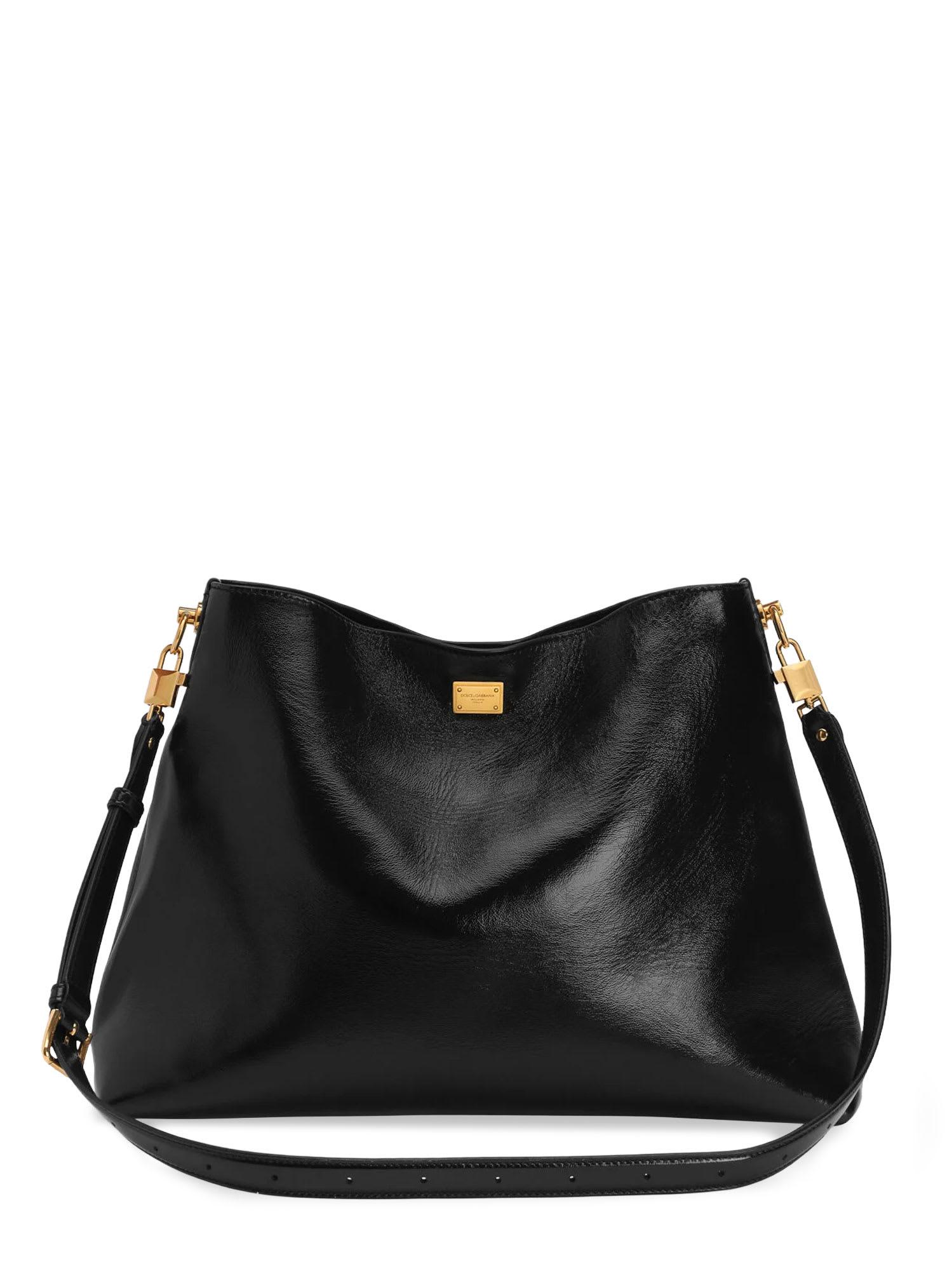 dolce & gabbana vittoria leather crossbody bag