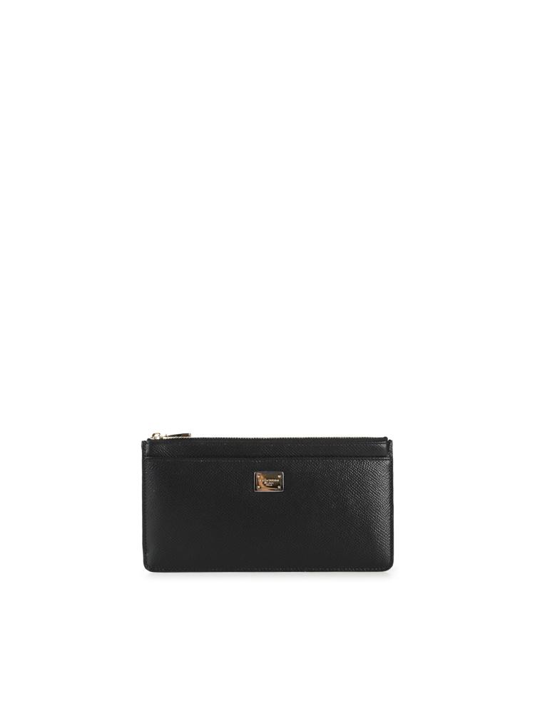 dolce & gabbana wallets black calfskin - women