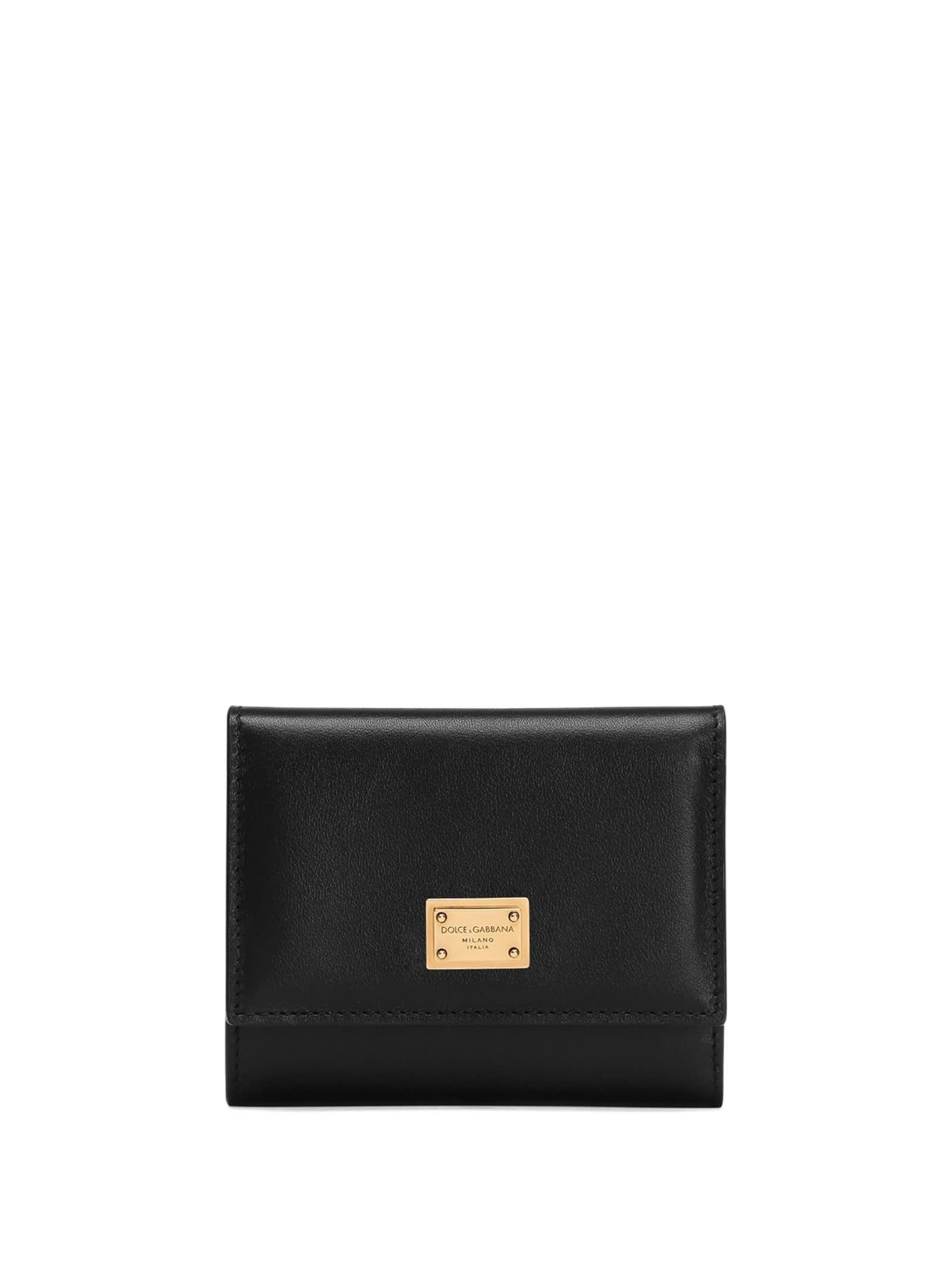 dolce & gabbana wallets black