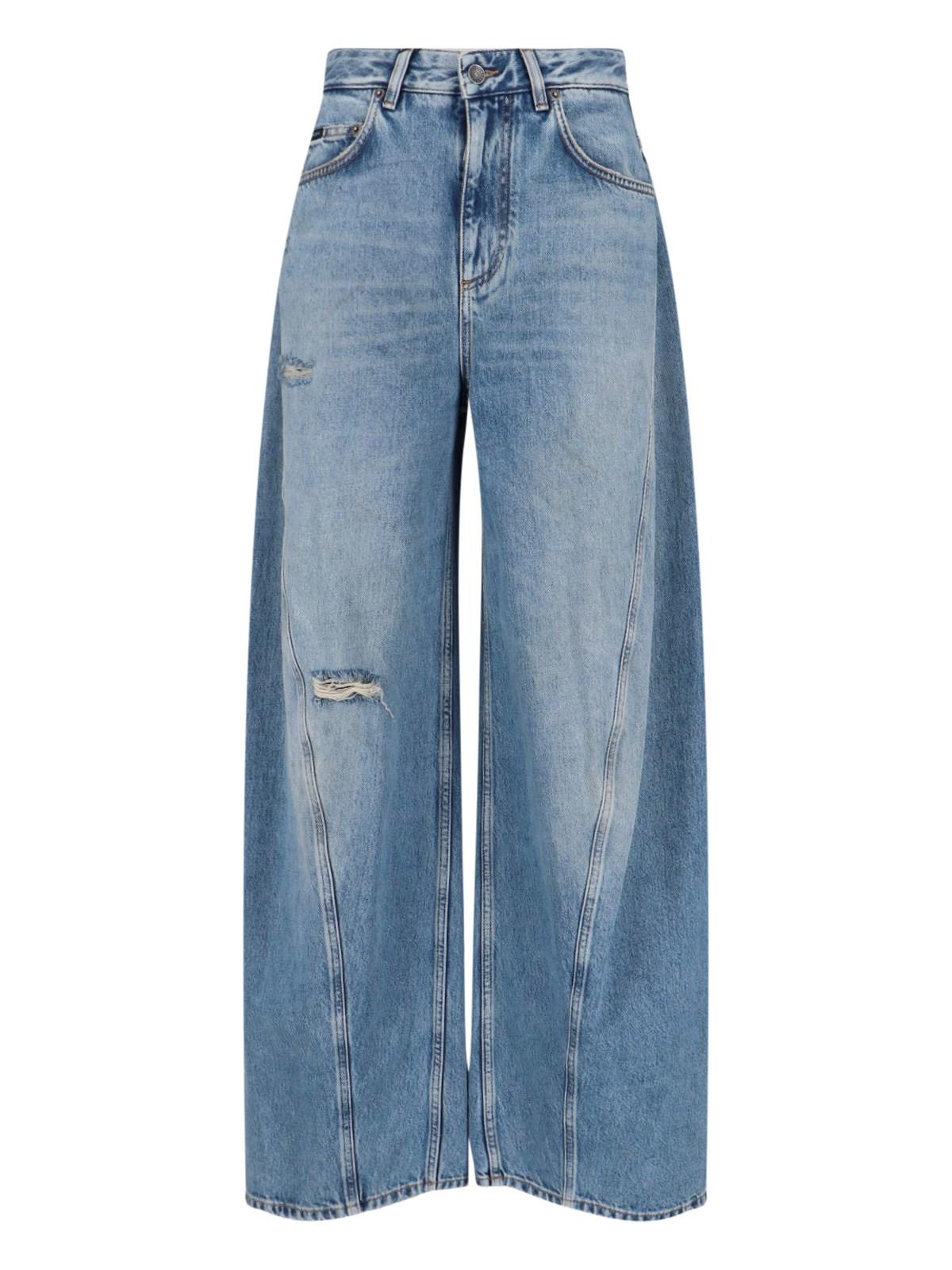 dolce & gabbana wide jeans