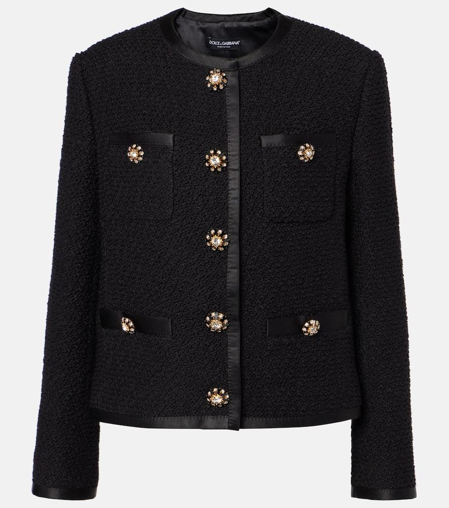 dolce & gabbana wool and silk
