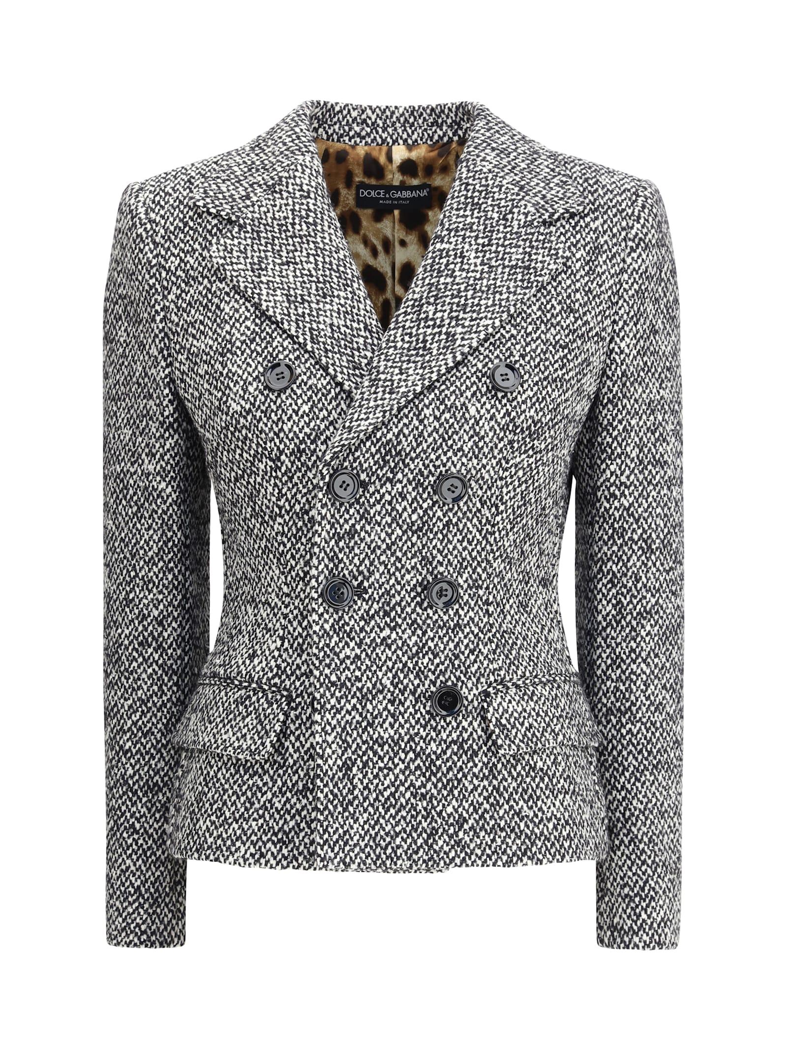 dolce & gabbana wool blazer